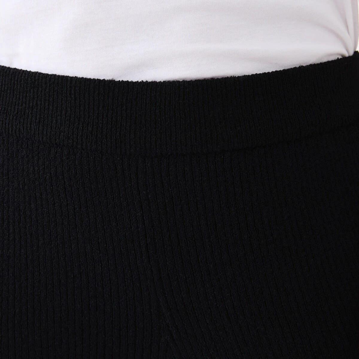 4 Wide True Knit Ankle Pants BLACK, 4 of 5