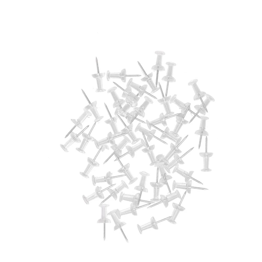 5 J.Burrows Push Pins Clear 50 Pack, 5 of 6
