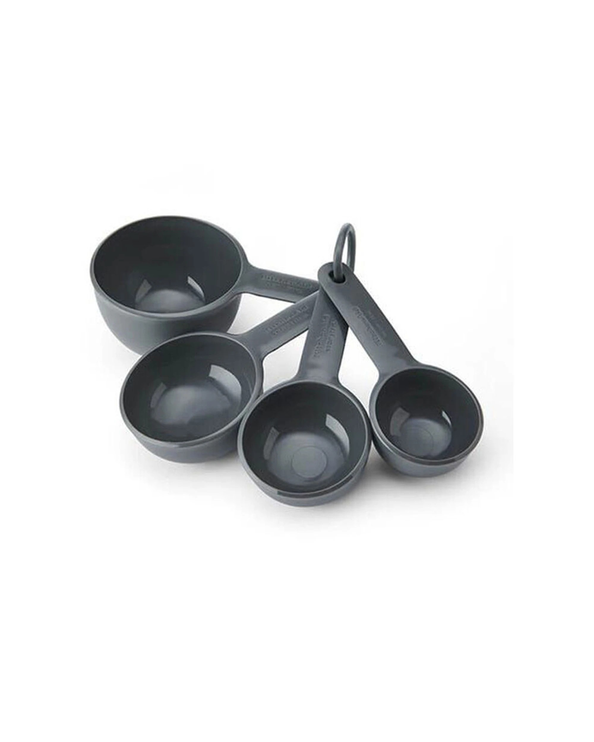 2 KitchenAid 2x 4pc Measuring Cups Cooking Utensil Kitchen Tool - Grey, 2 of 6