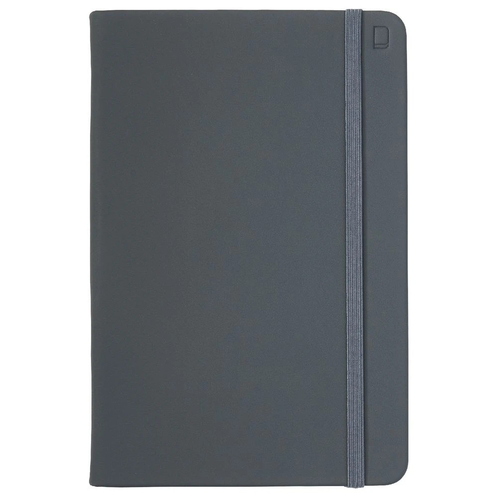 2 Modena A5 PU Ruled Notebook Grey, 2 of 5