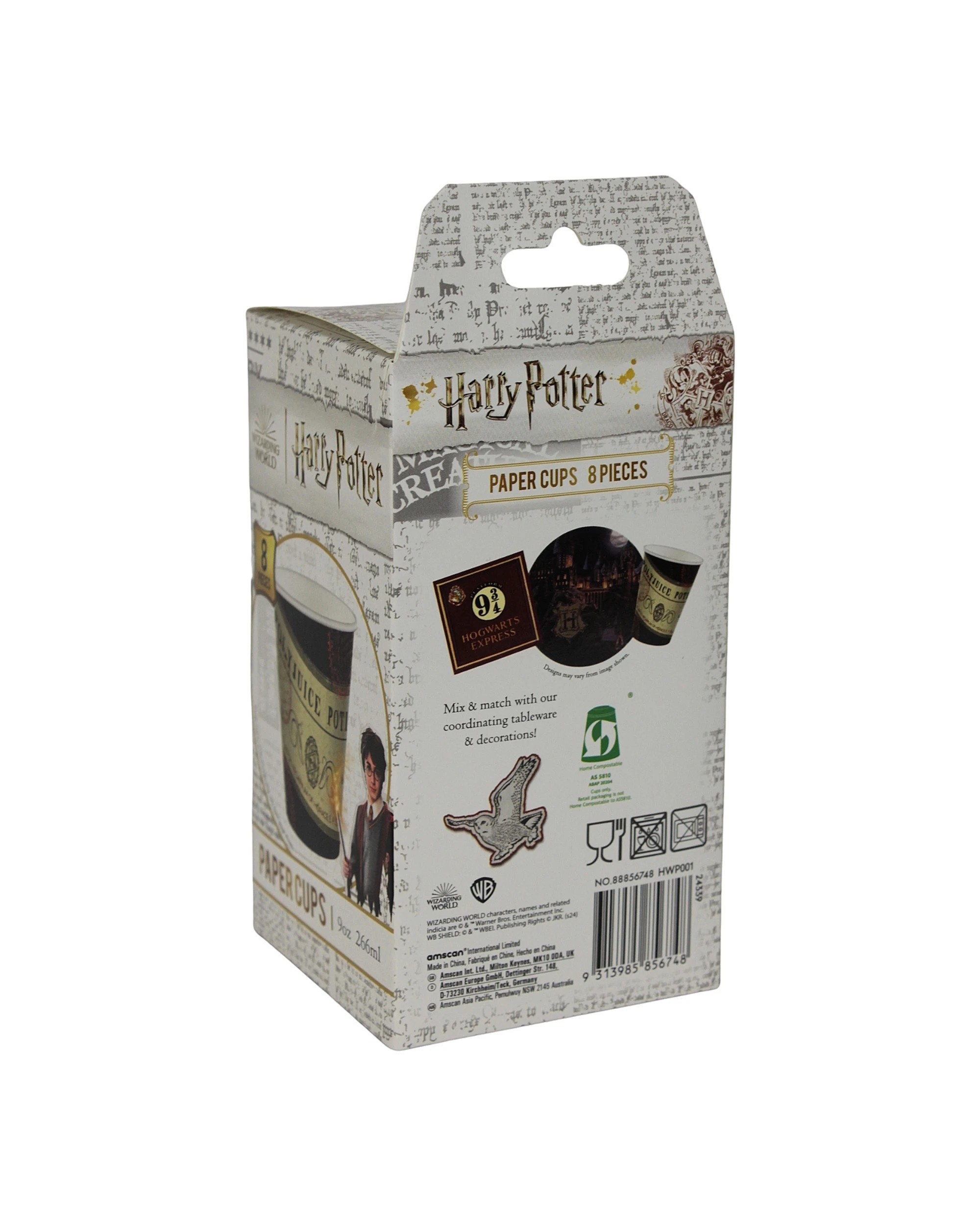 3 Amscan Harry Potter Paper Cups Pack of 8, 3 of 3