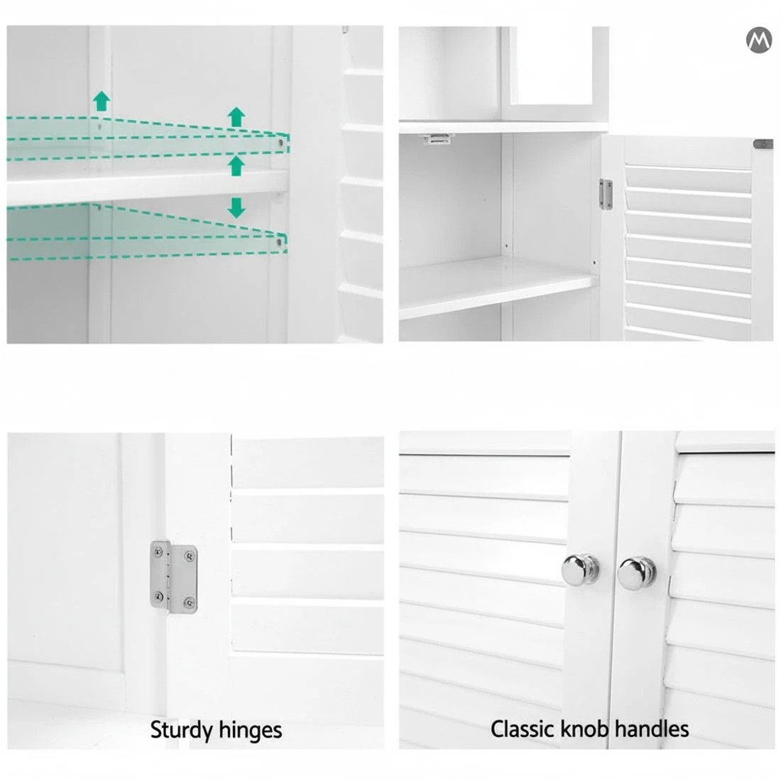 7 Artiss Buffet Sideboard - White, 7 of 8