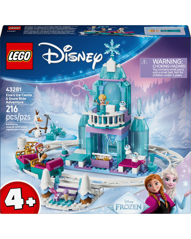 LEGO Disney Princess Elsa's Ice Castle & Snow Ride Adventure 4