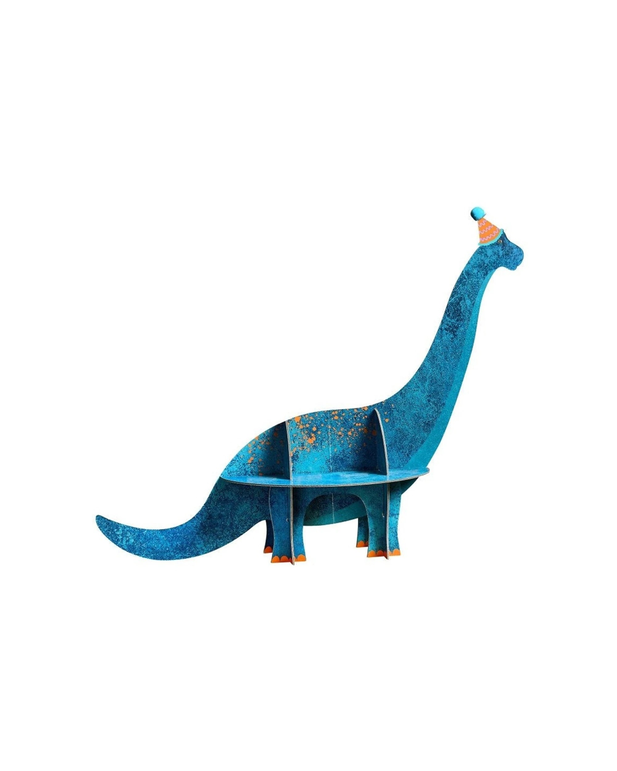 1 Anagram Dinosaur Party Treat Stand Kids Birthday Display Decoration - Blue, 1 of 1
