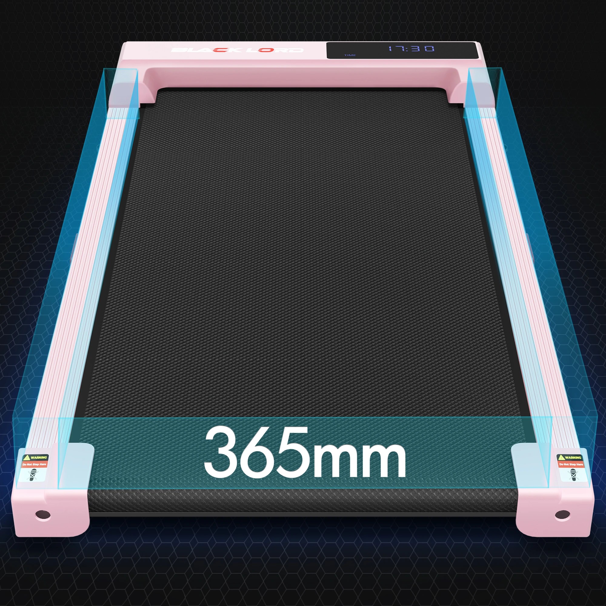 9 Black Lord Walking Pad Treadmill Electric Incline Under Desk - Pink, 9 of 9