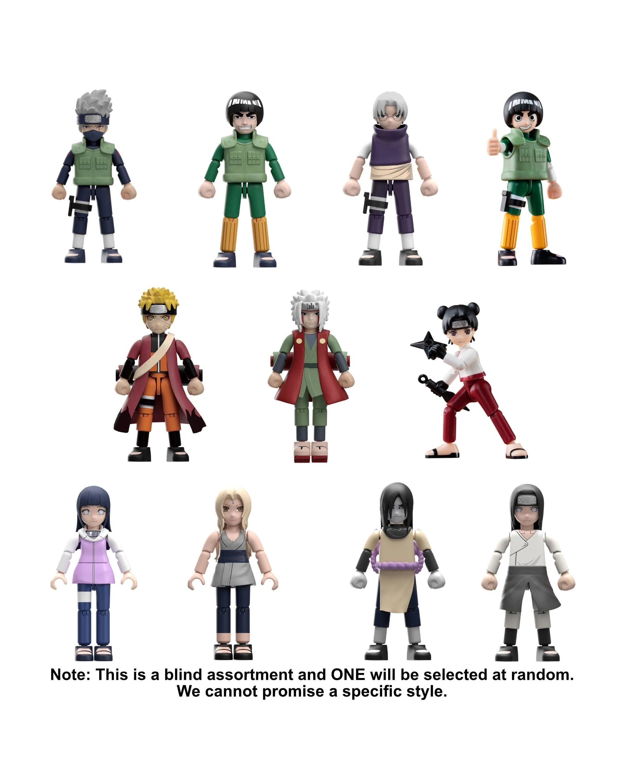 2 Blokees Naruto Shippuden Galaxy Version 02 The Place the Leaves Dance Model Kit Blind Box, 2 of 9