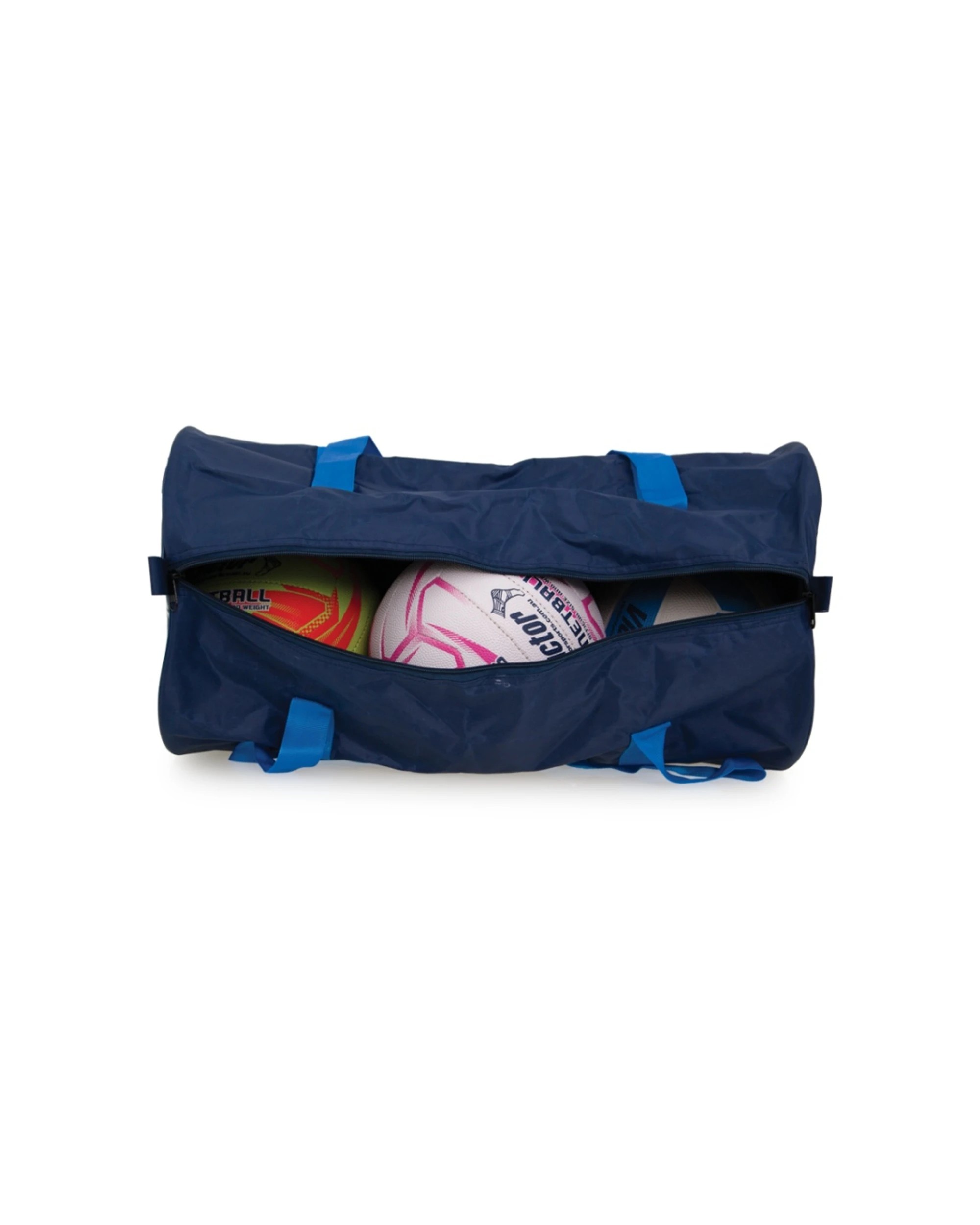 3 Victor Sports Bag Roll Zipped Equipment Storage Dufflebag Medium 90cm - Blue, 3 of 5