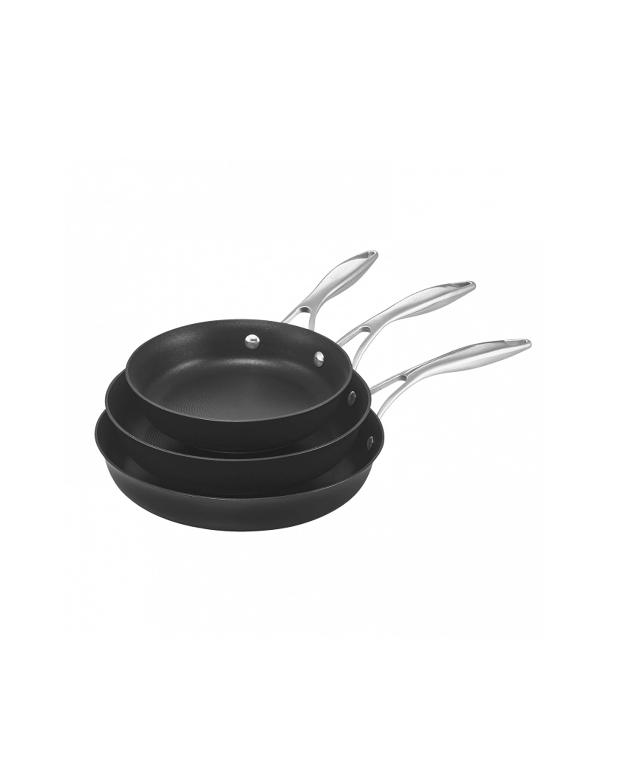1 Circulon 3pc Cookware Skillet Set Durable Non Stick 21-25-28cm Frying Pans - Plain, 1 of 3