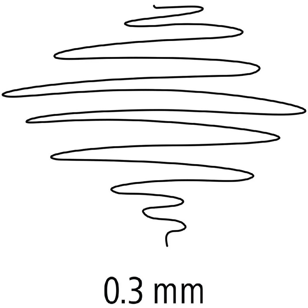 5 Staedtler Triplus 0.3mm Fineliner Salmon, 5 of 6