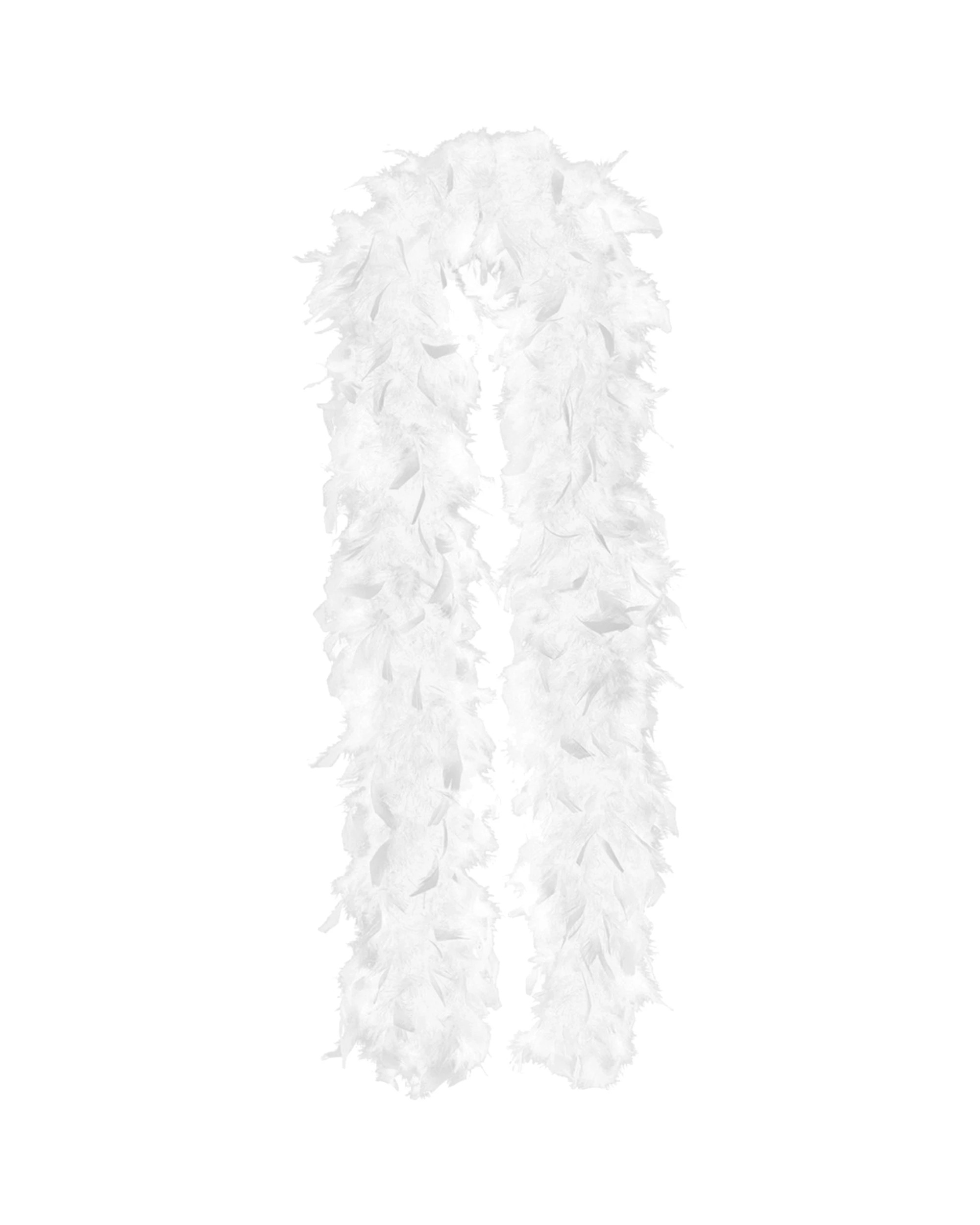 2 Party Planet White Feather Boa - White, 2 of 2