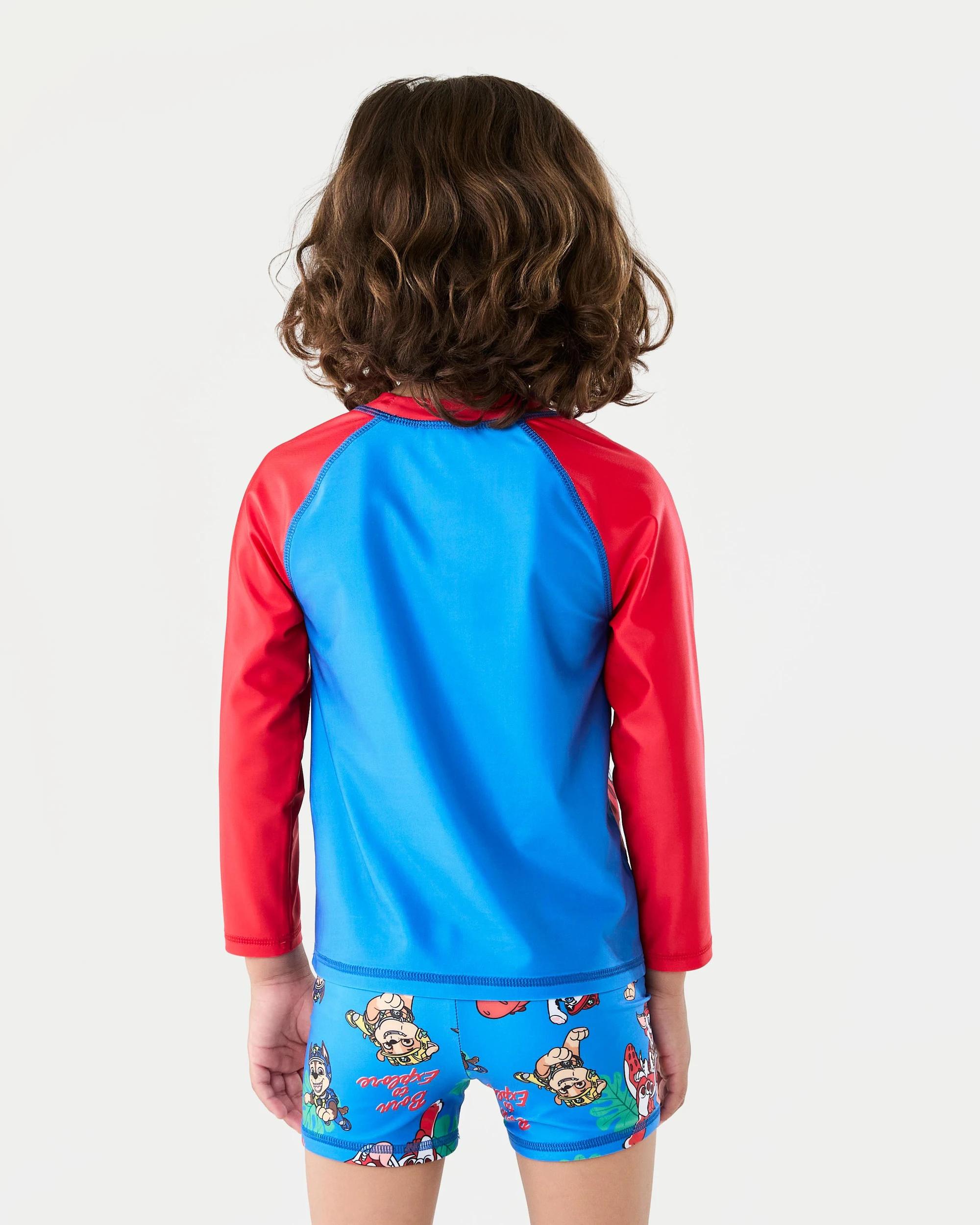 2 PAW Patrol License Long Sleeve Swim Set Paw Patrol, 2 of 8