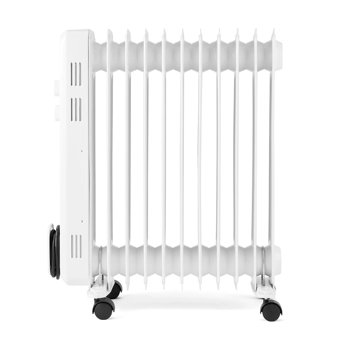 3 11 Fin Oil Heater - Grey, 3 of 9