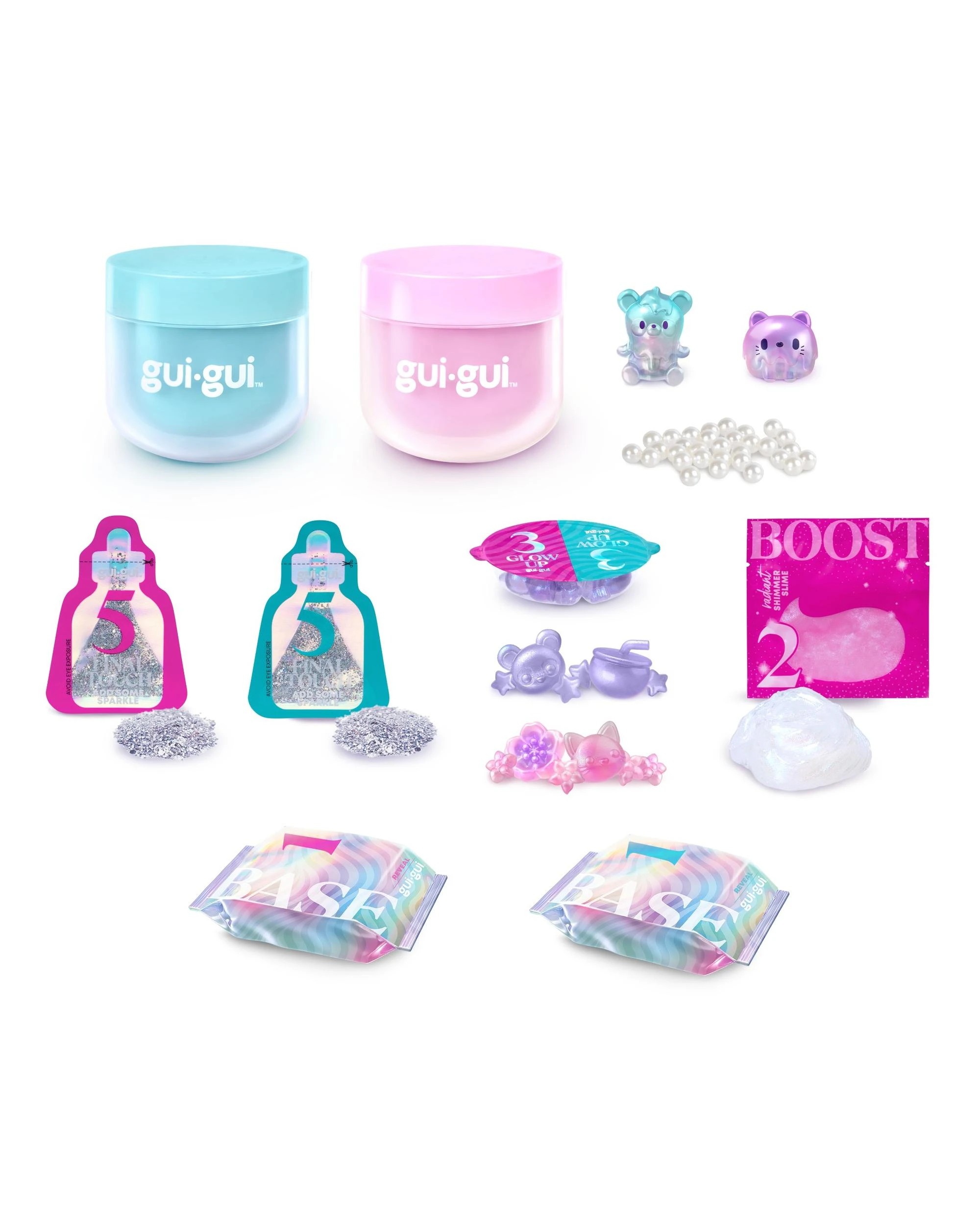 2 Gui Gui Shimmer Deluxe Duo Slime Pack, 2 of 6