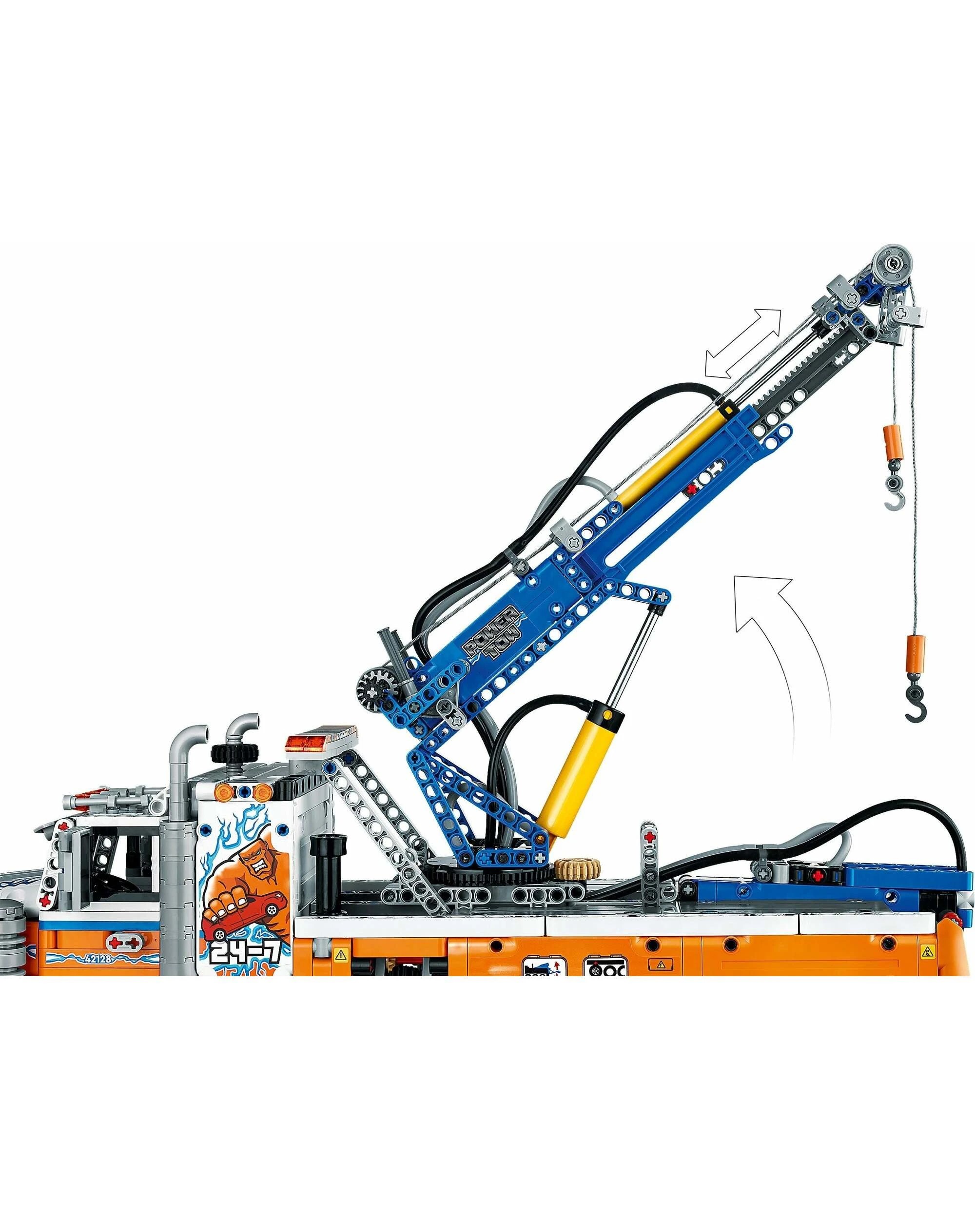 4 LEGO Technic 42128 Heavy Duty Tow Truck, 4 of 5