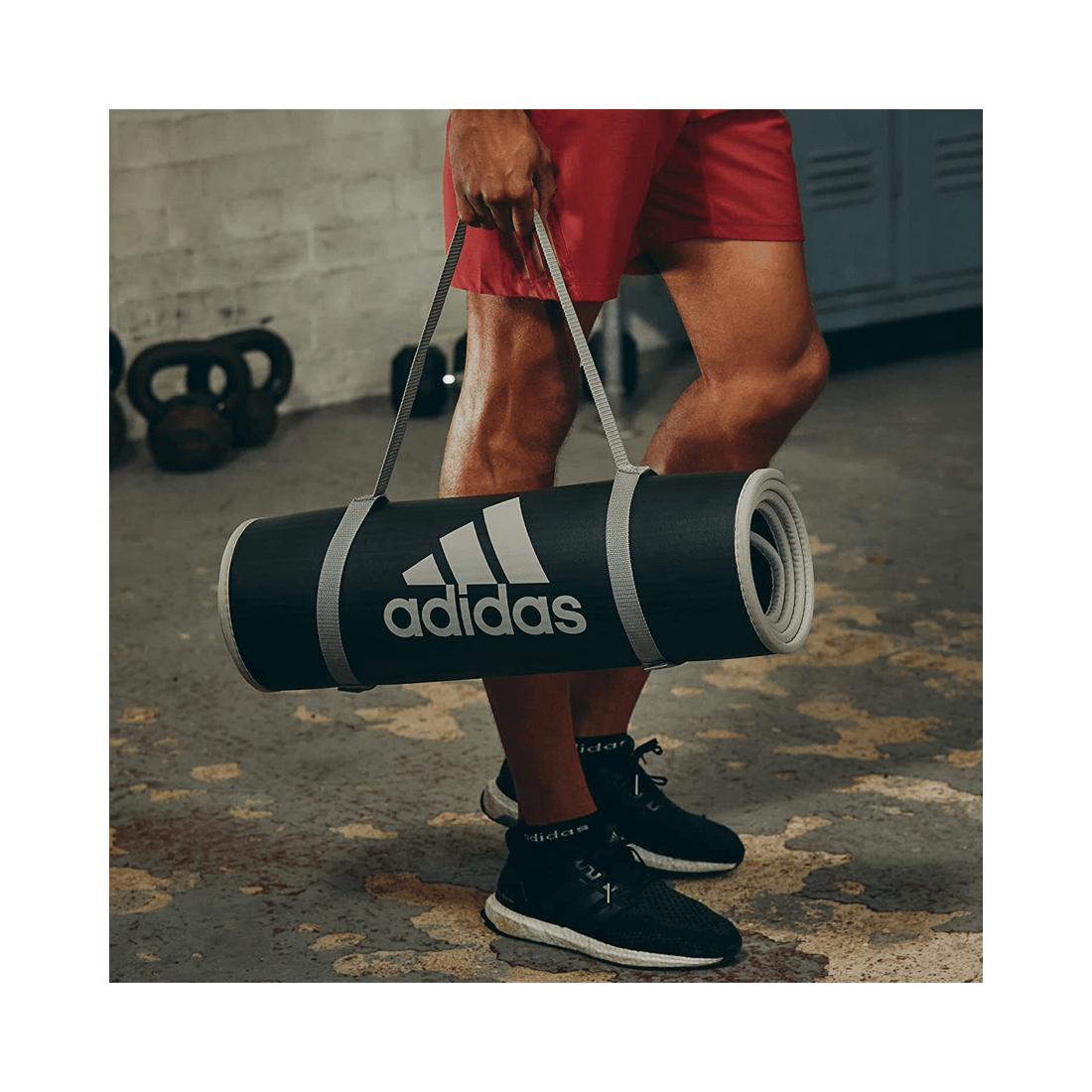 10 Adidas Exercise Training Floor Mat Gym 10mm Thick Gym Yoga Fitness Judo Pilates, 10 of 10