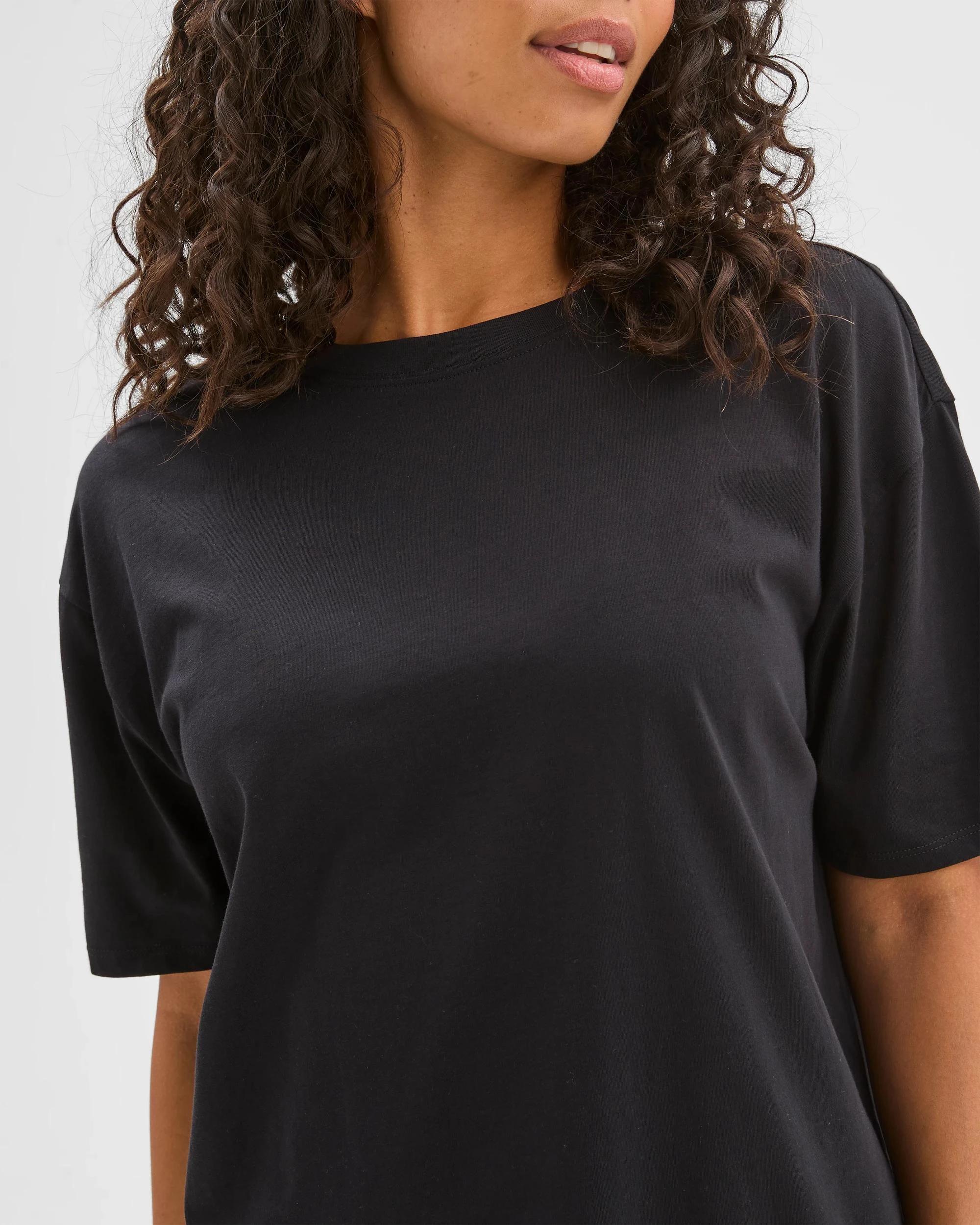 5 Target Womens Australian Cotton Boyfriend Miix & Match Pyjama Top BLACK, 5 of 6