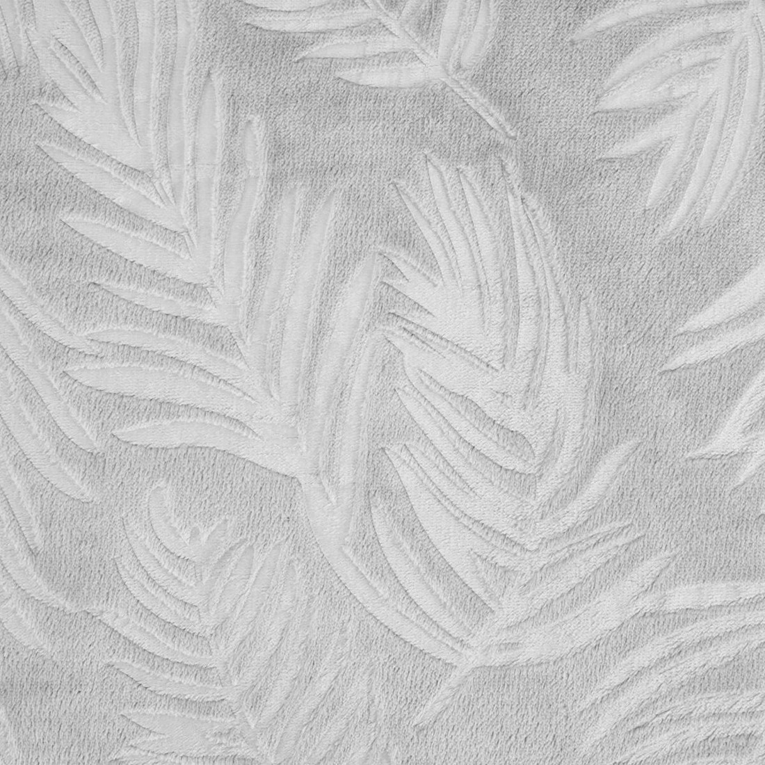 4 Memory Foam Bath Mat - Silver Leaf, 4 of 5