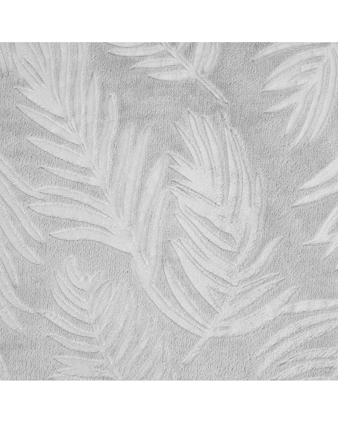 4 Memory Foam Bath Mat - Silver Leaf, 4 of 5