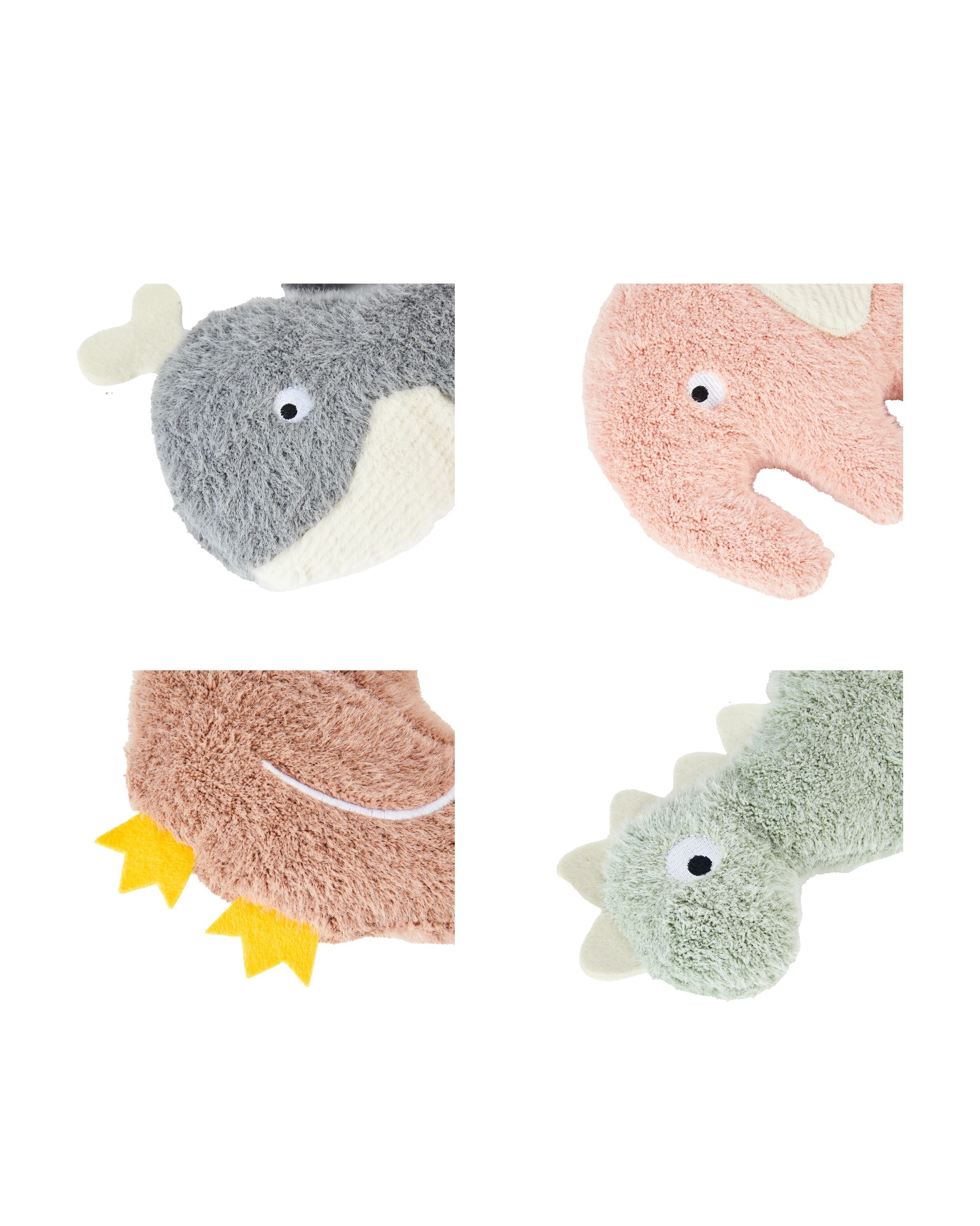 3 Cuddle Plush Pet Toy - Assorted, 3 of 4
