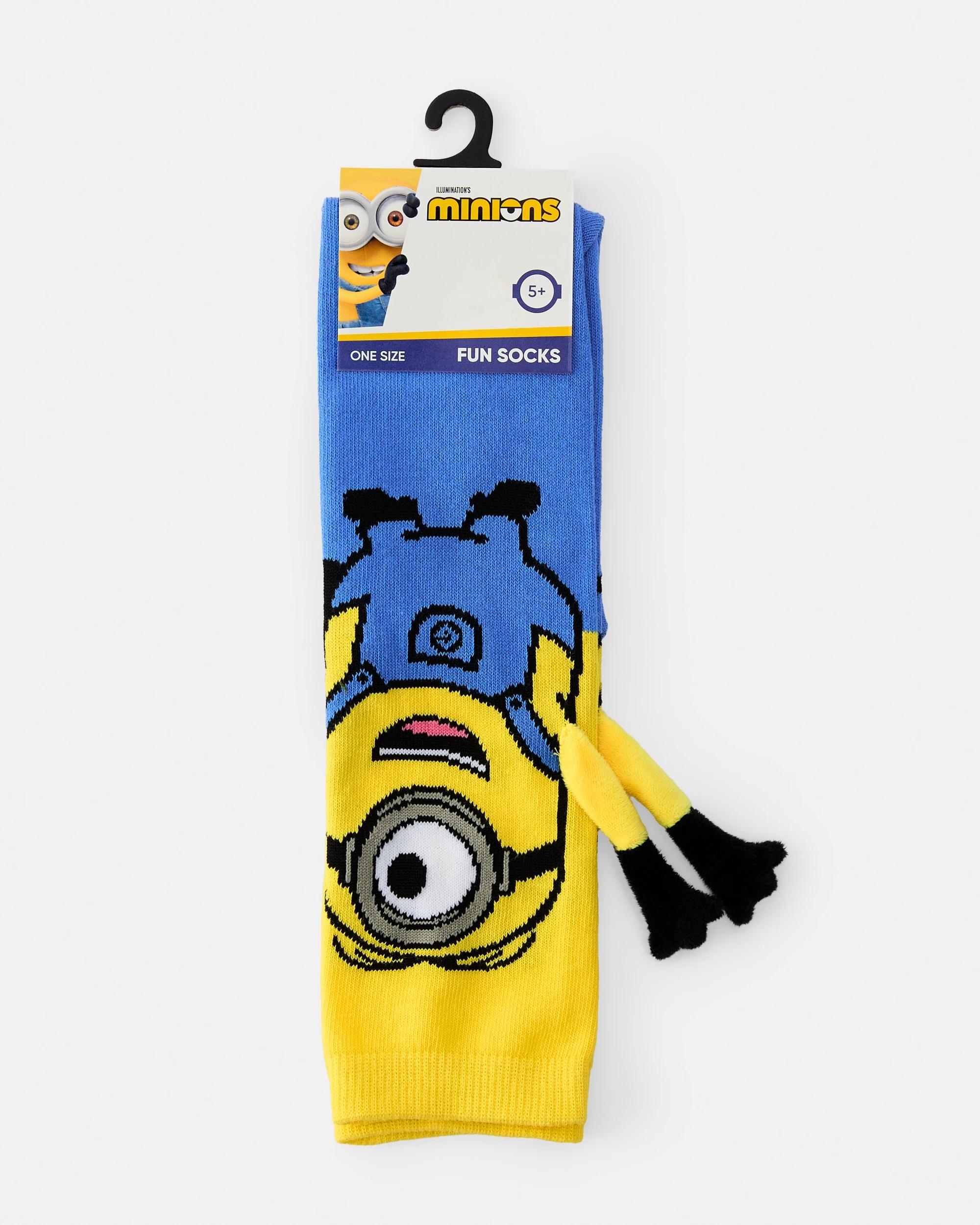 3 Minions License Fun Socks Minion, 3 of 3