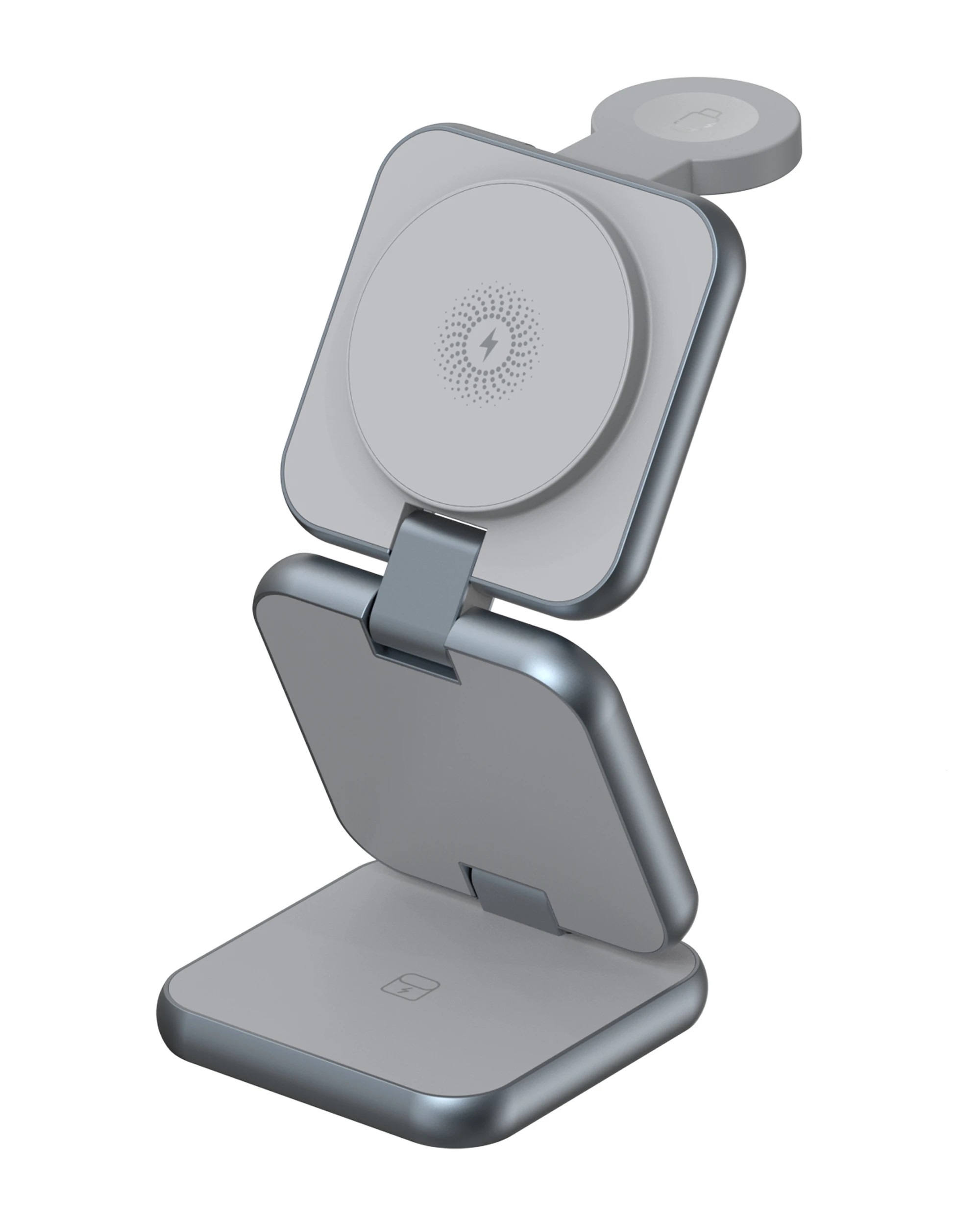 1 TODO 3 in 1 Wireless Phone Charger 15W Fast Charge Earphone Watch Magnetic Charge Stand, 1 of 4