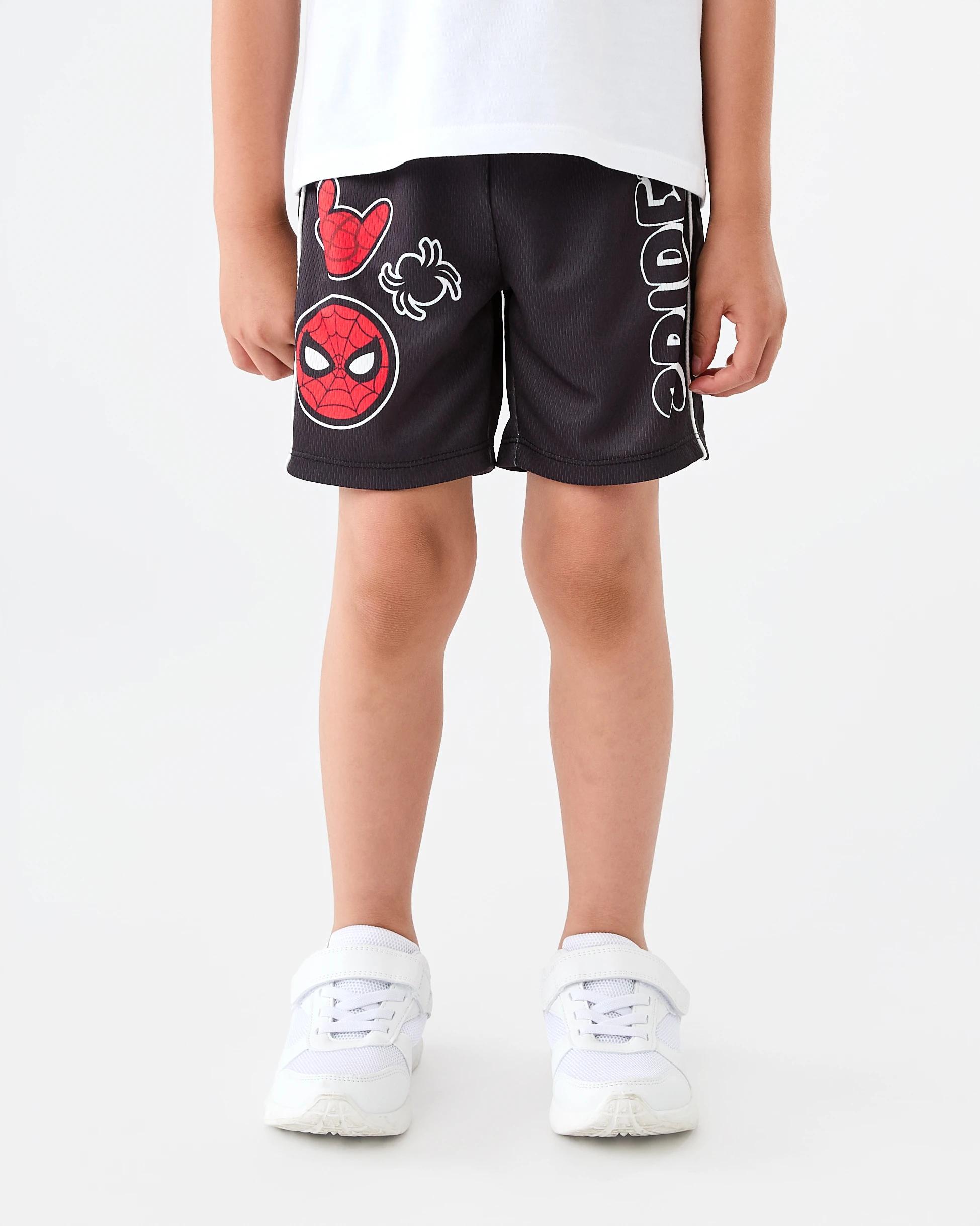 1 Spider-Man License Mesh Shorts Spiderman, 1 of 7