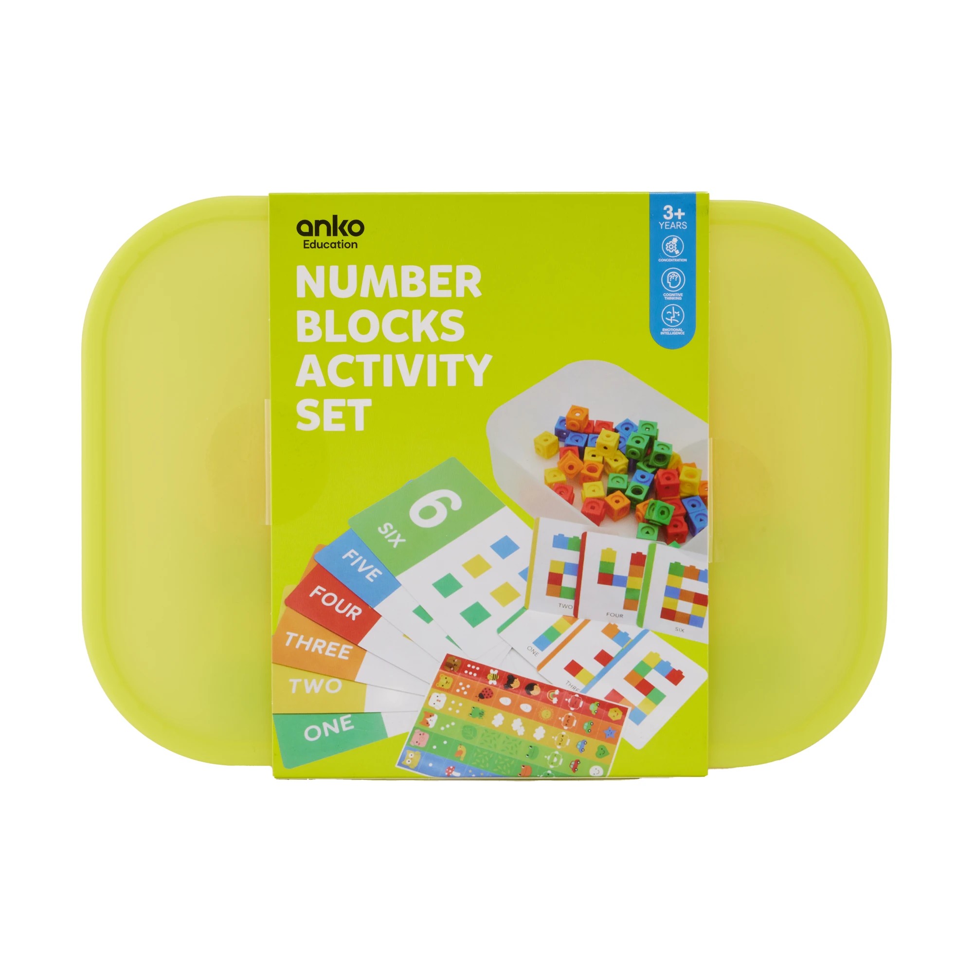 1 Number Blocks Activity Set, 1 of 10
