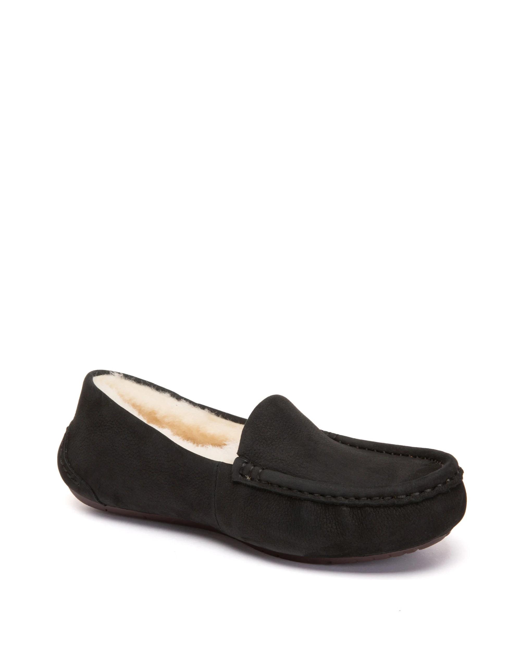 2 Everau Womens Pielet Moccasins BLACK, 2 of 5