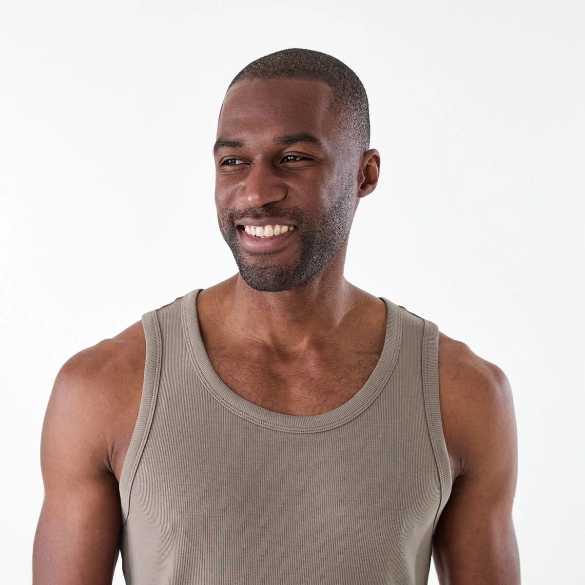 4 Rib Tank DRIFT BROWN, 4 of 6