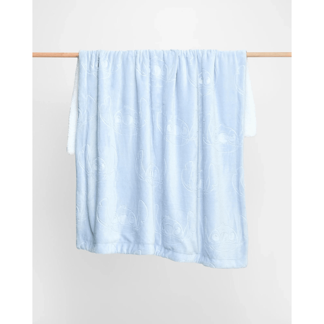 3 Disney Stitch Burn Out Throw - Blue, 3 of 3