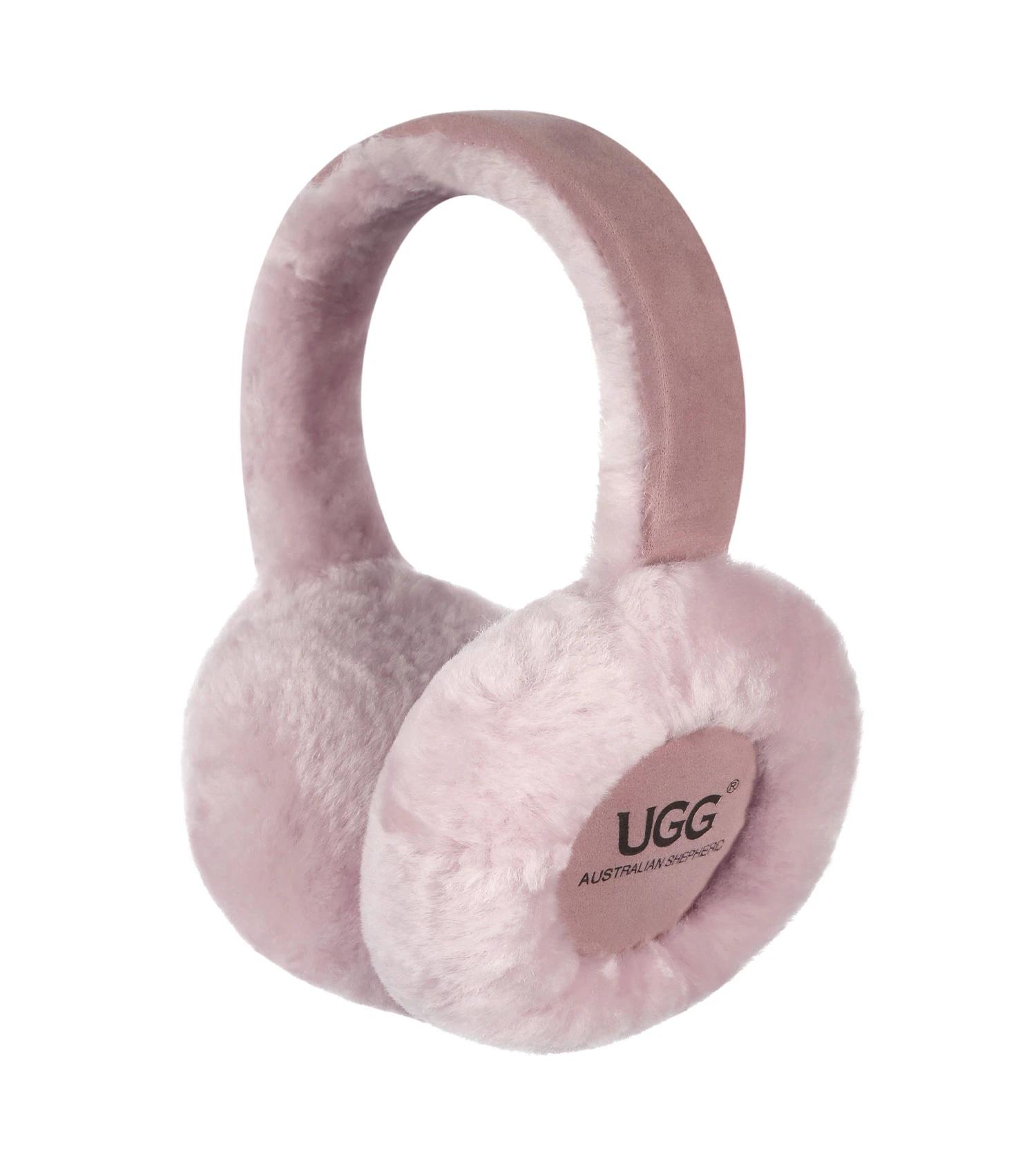 1 Australian Shepherd UGG Connie Kids Earmuff PINK, 1 of 5
