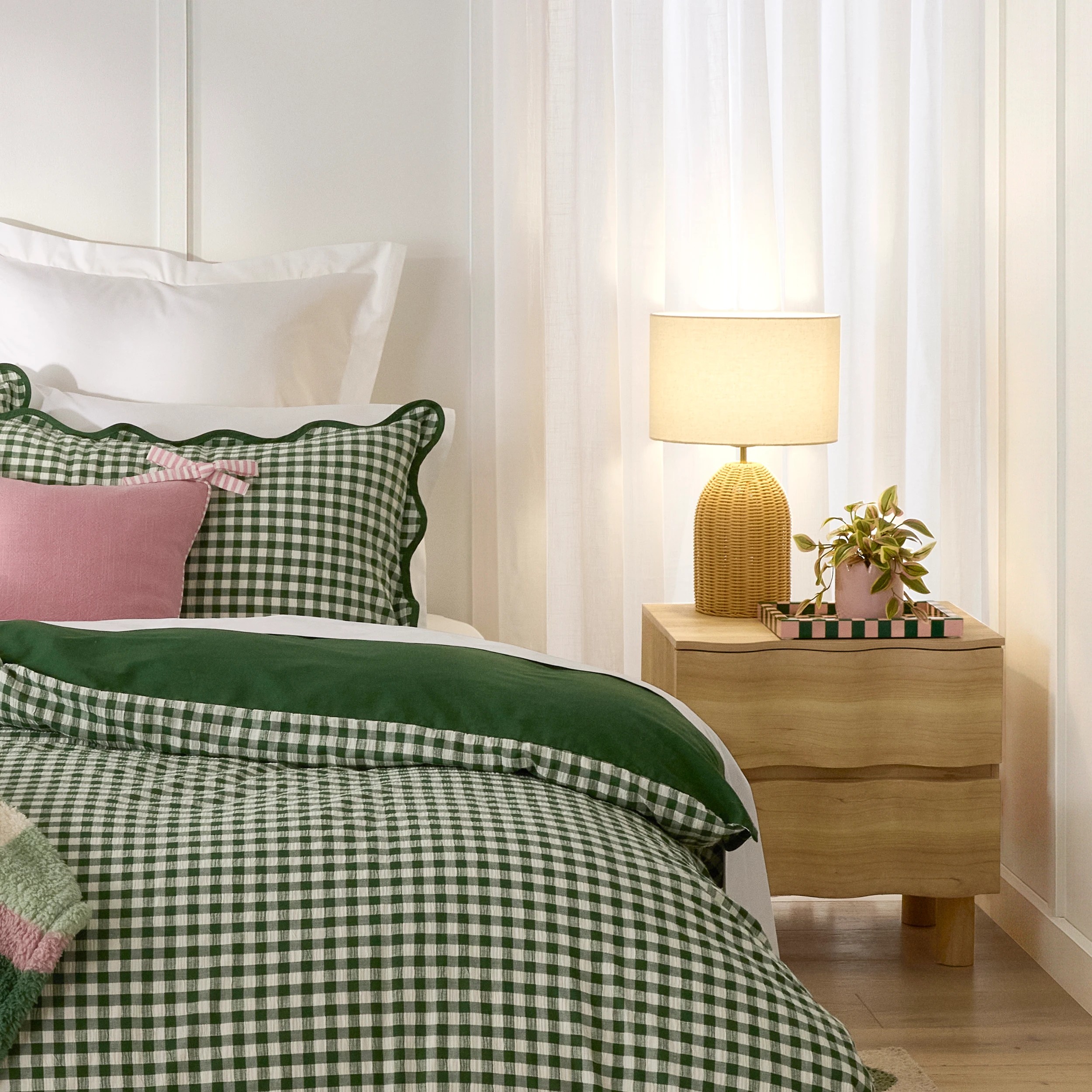10 Ripple 2 Drawer Bedside Table - Light Oak, 10 of 10