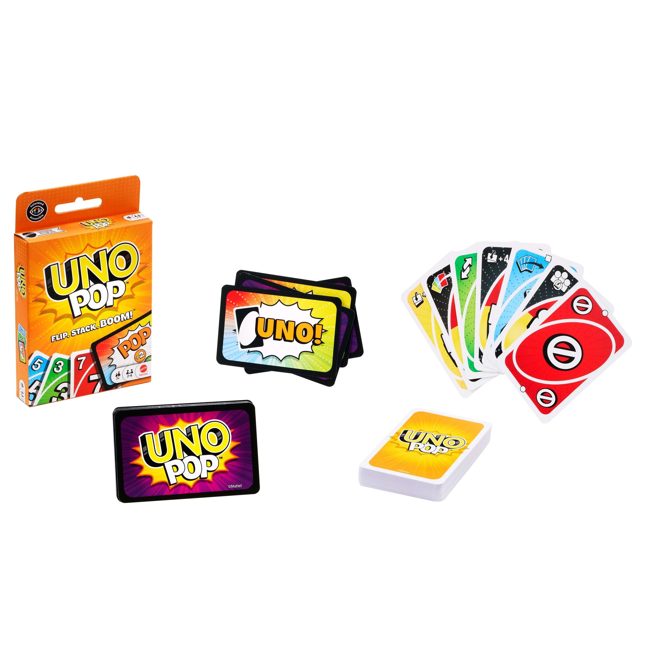 3 UNO Pop Card Game, 3 of 7