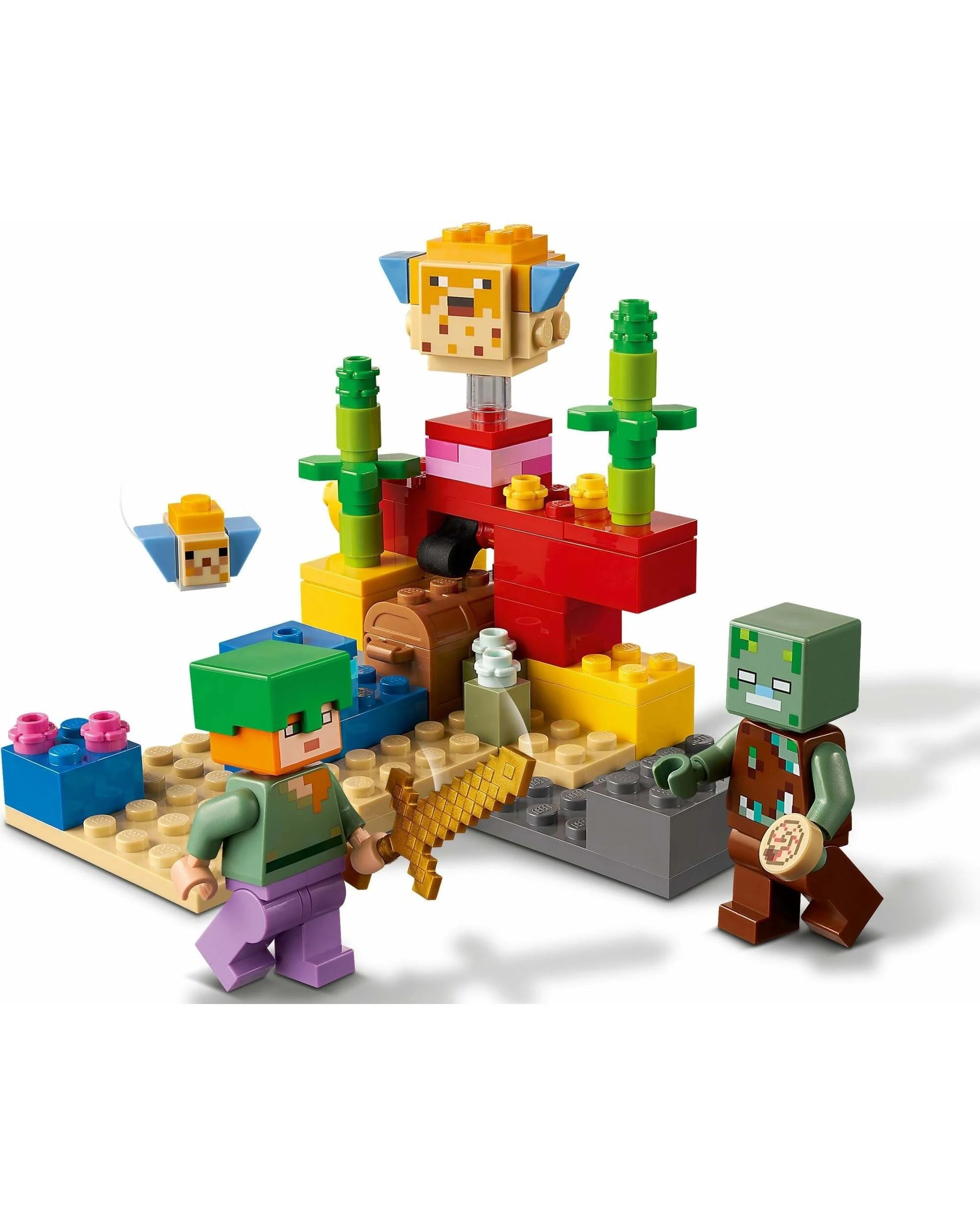 3 Lego Minecraft 21164 The Coral Reef, 3 of 5