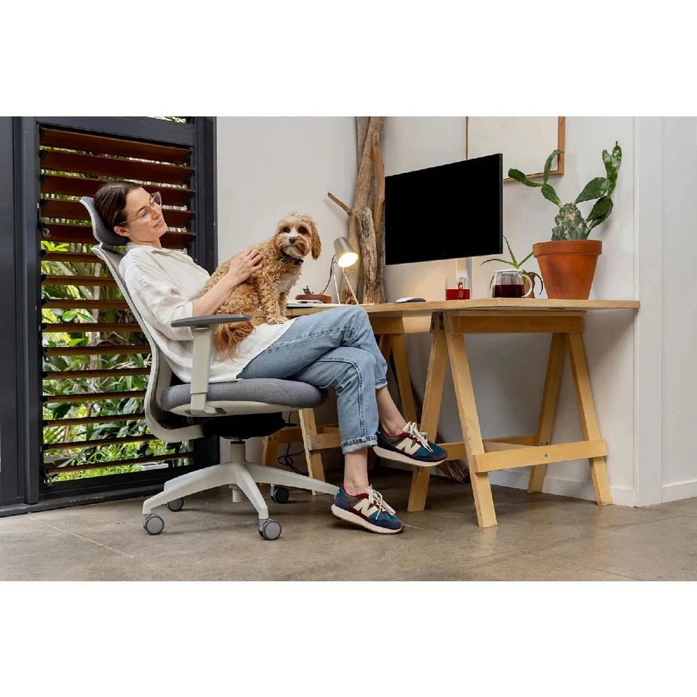 3 Buro Elan Ergonomic Chair with Headrest Grey Ergonomic Chairs and Desk Chairs, 3 of 3