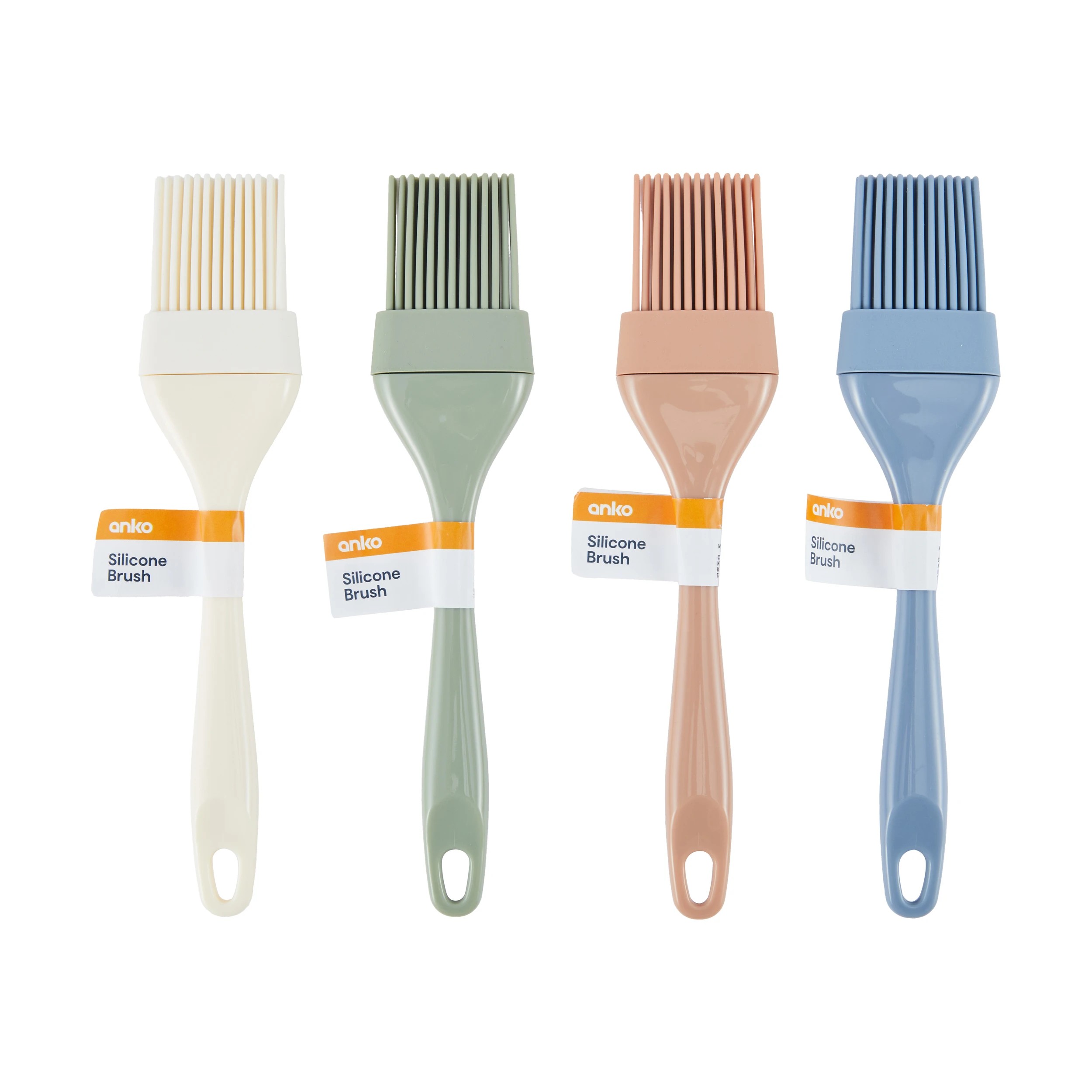6 Silicone Brush - Assorted, 6 of 7