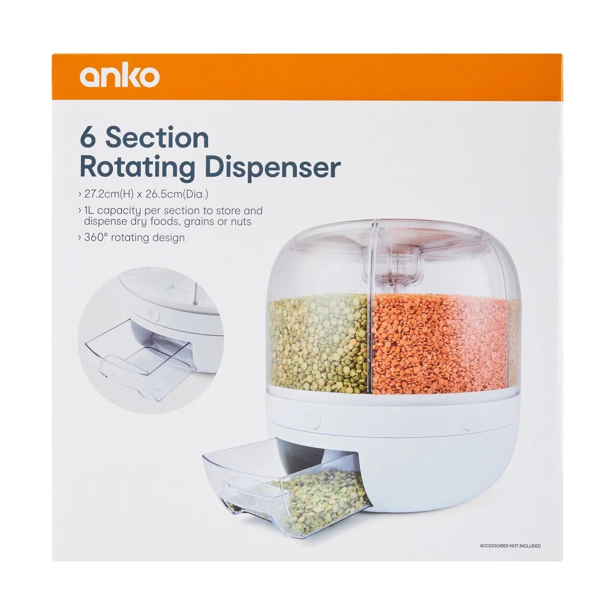 7 6 Section Rotating Dispenser, 7 of 7