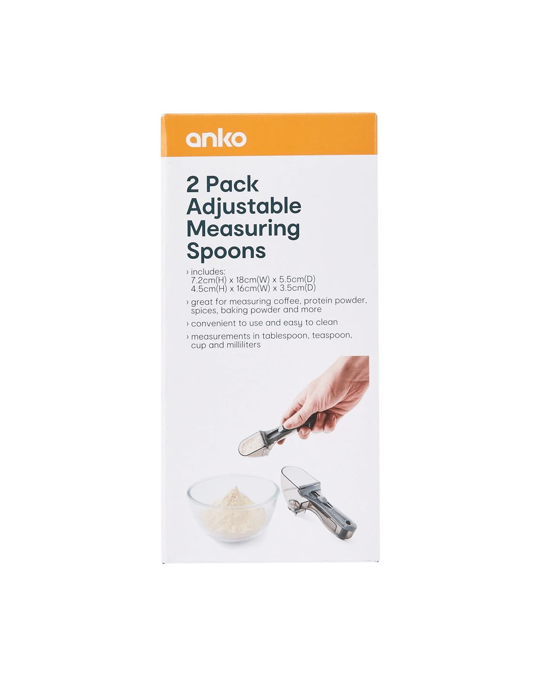 10 2 Pack Adjustable Measuring Spoons, 10 of 10