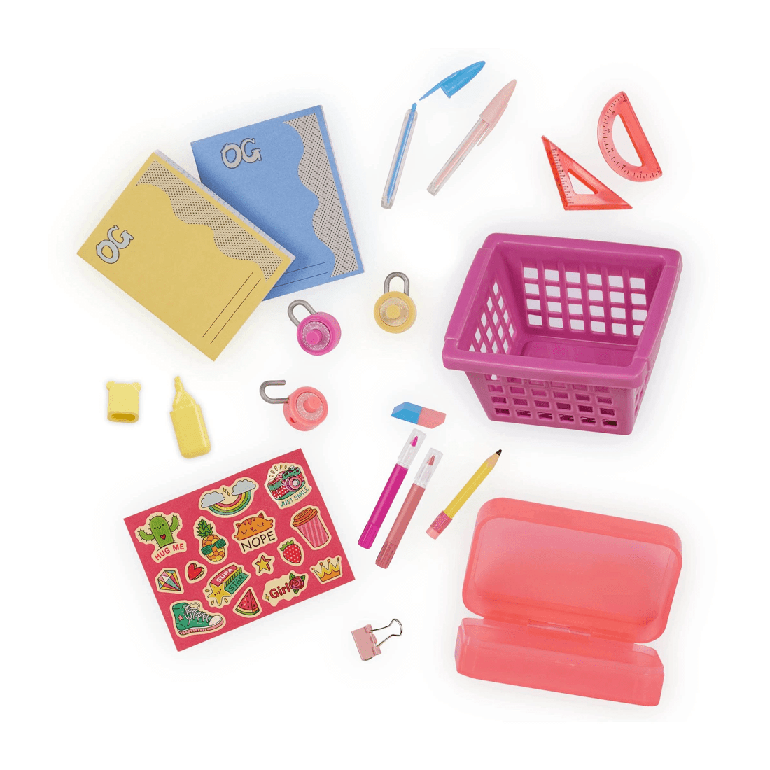 2 Our Generation School Spirit Locker Set - Multi, 2 of 5