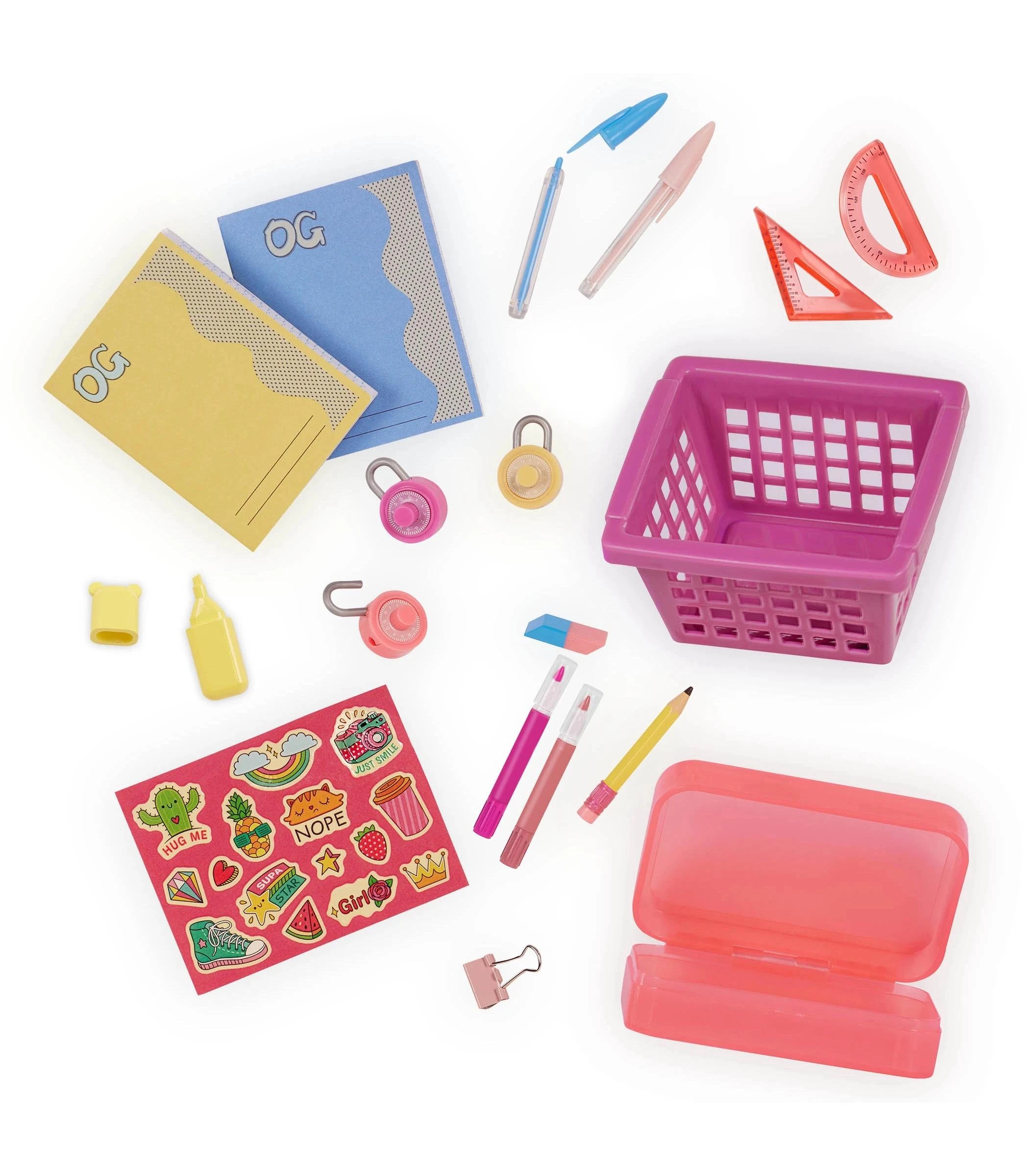 2 Our Generation School Spirit Locker Set - Multi, 2 of 5