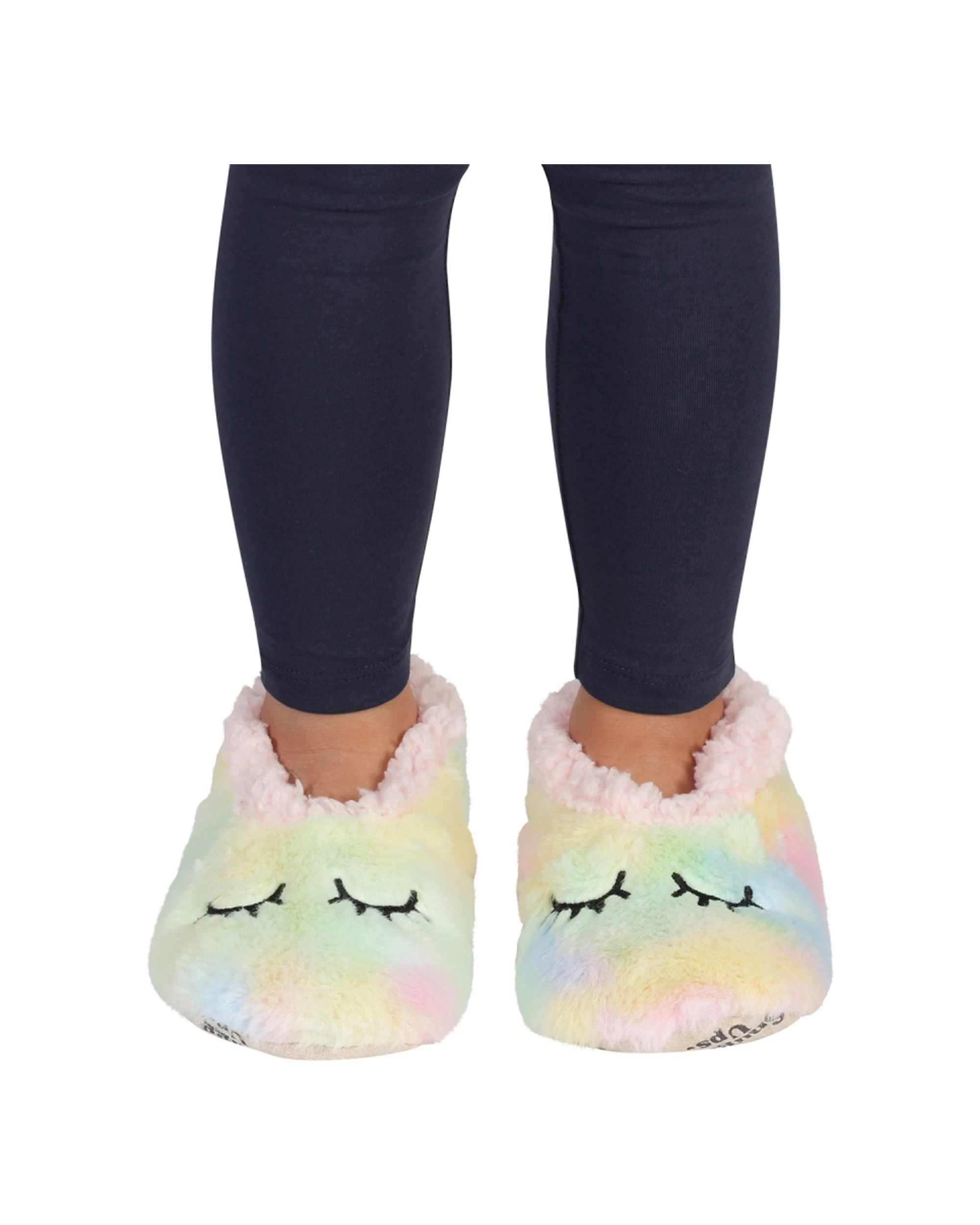 2 Splosh SnuggUps Kids Slippers Non-Slip Tie Dye Eyes Medium - 1 - Multi, 2 of 4