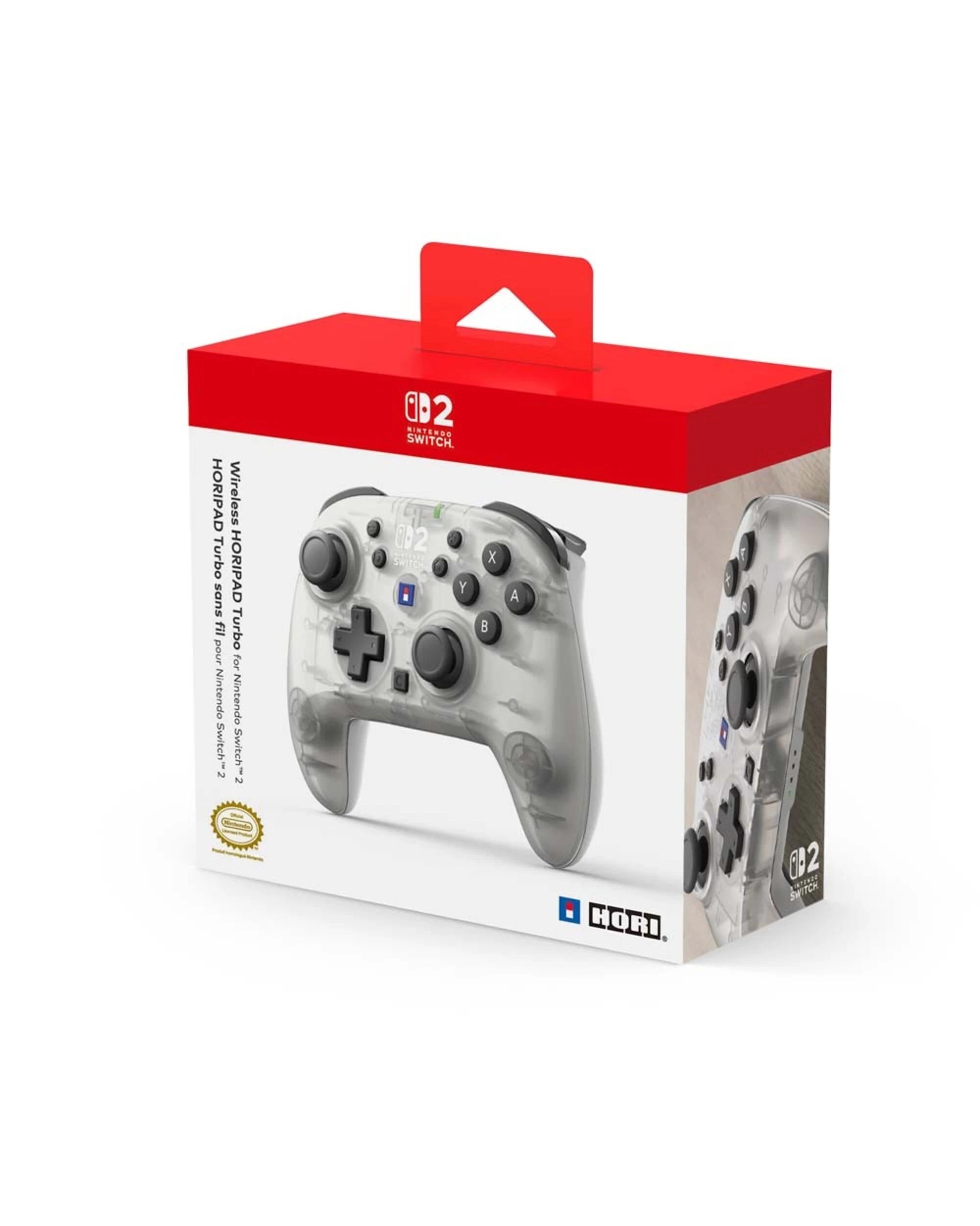 5 Hori - Horipad Turbo Frost Wireless Controller - White, 5 of 6