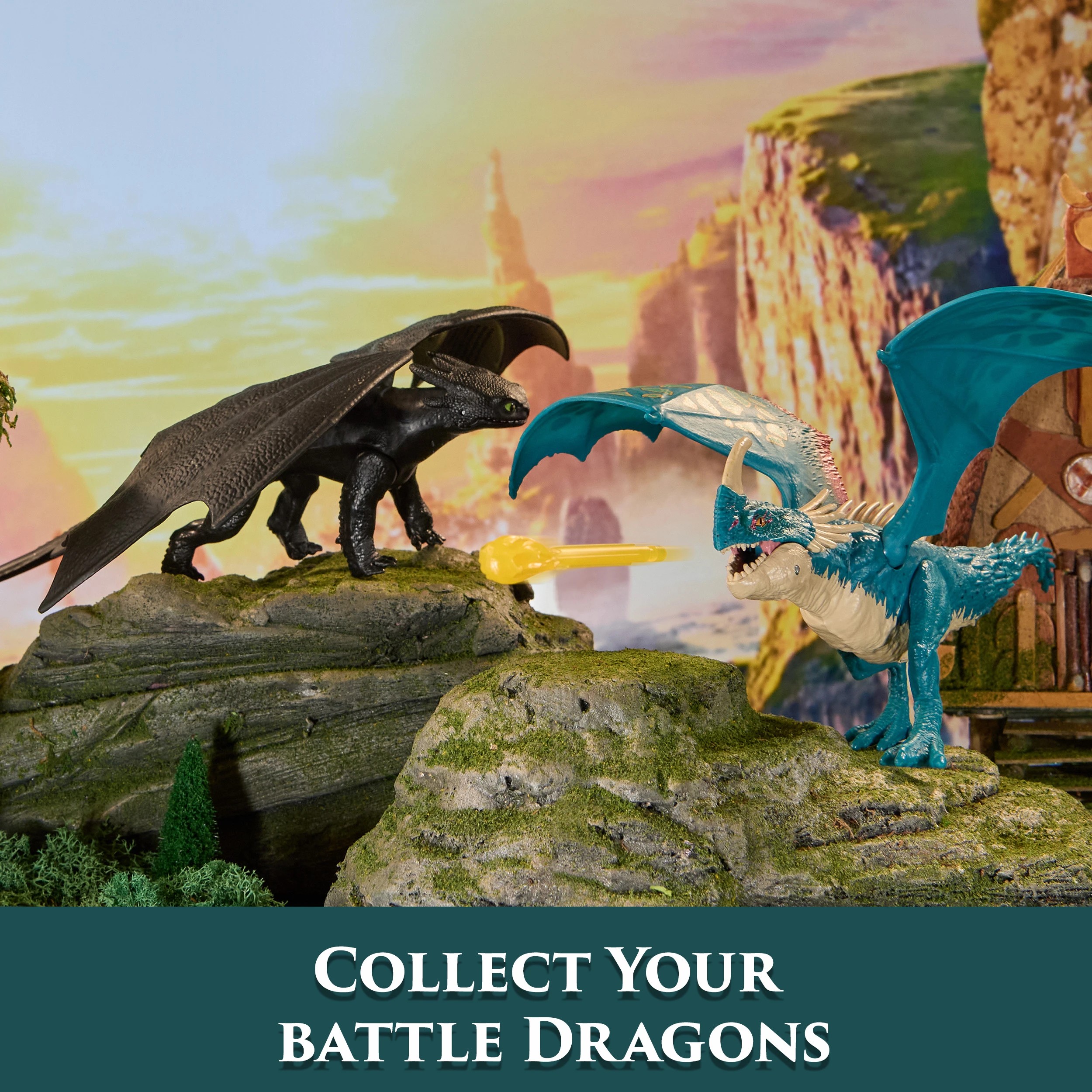 8 How To Train Your Dragon Battle Dragons: Plasma Sounds Toothless Action Figure, 8 of 9