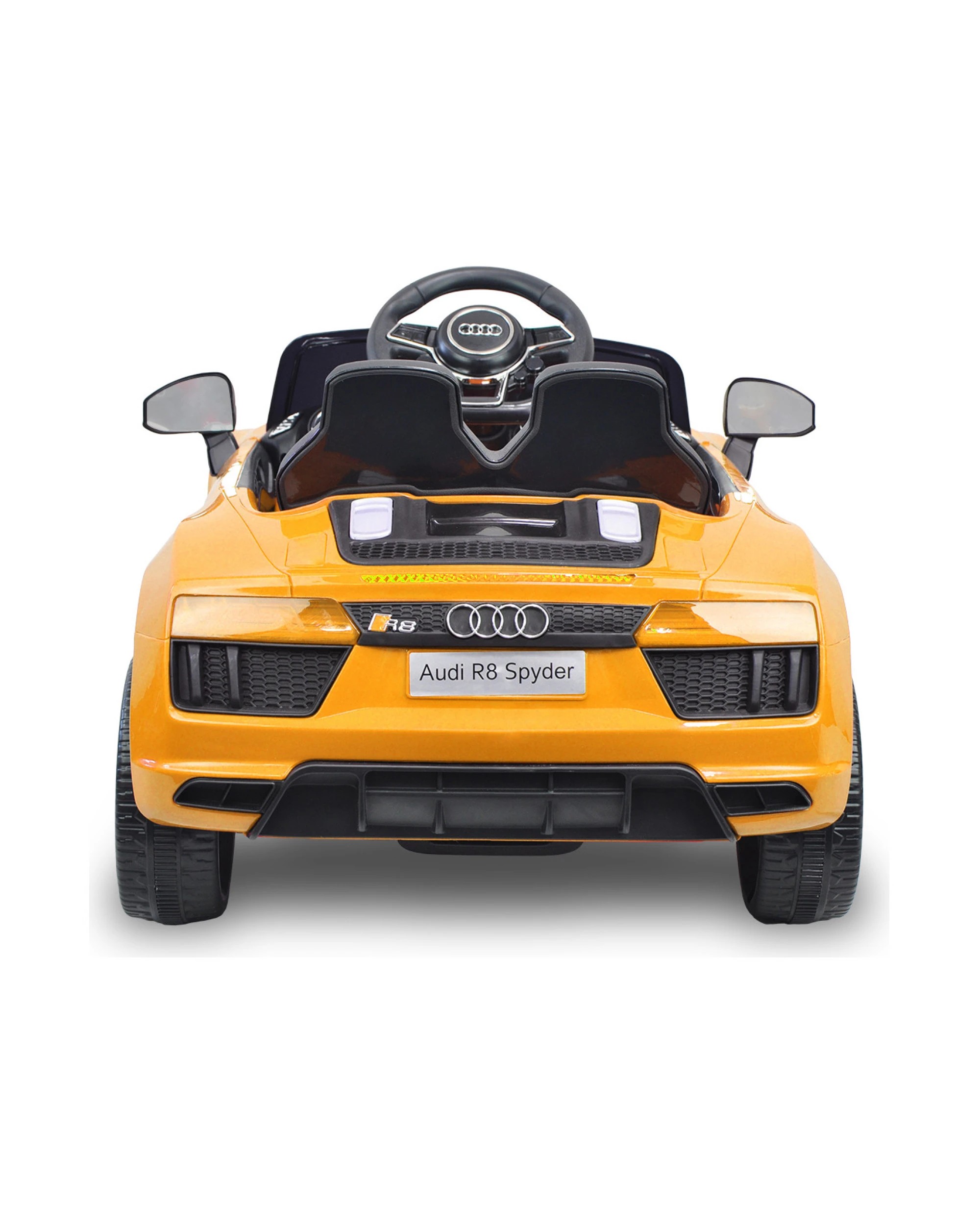 7 Kahuna R8 Spyder Audi Licensed Kids Electric Ride On Car Yellow, 7 of 9