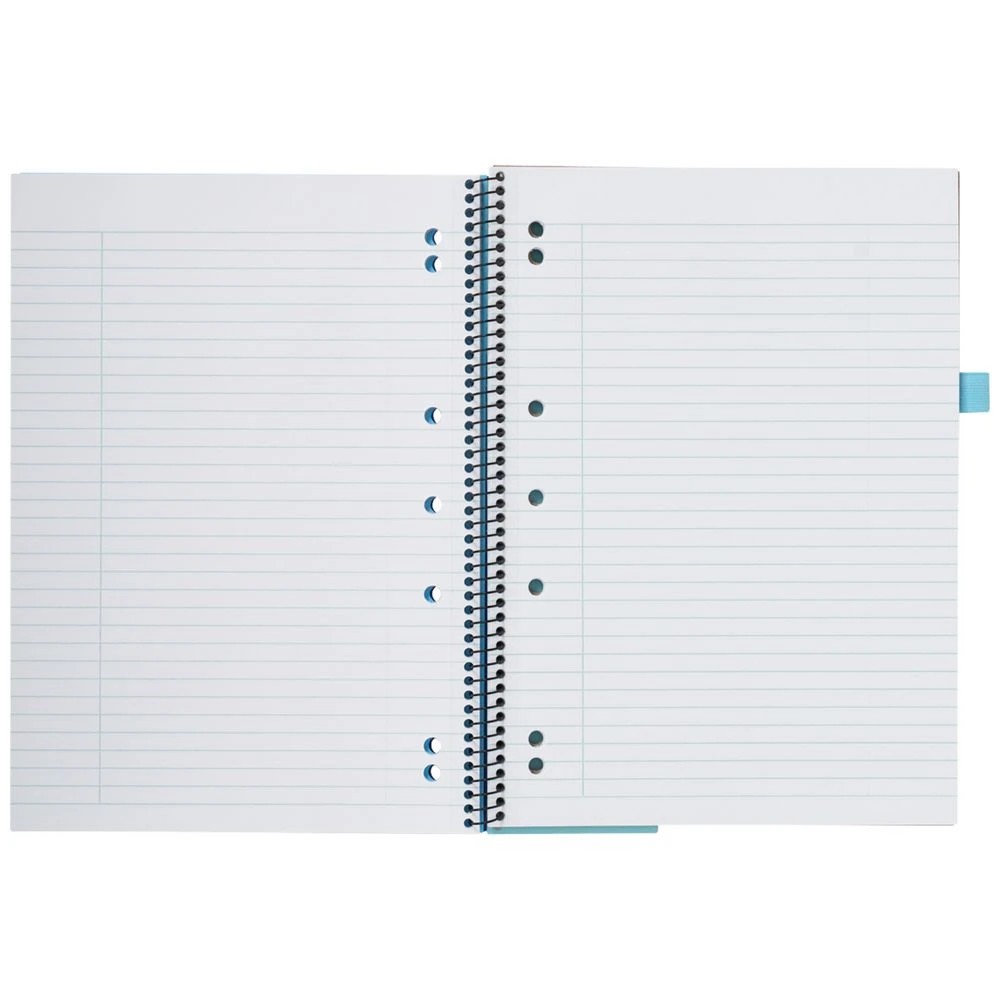 4 Otto A4 Recyled Lecture Book 140 Page Navy, 4 of 4