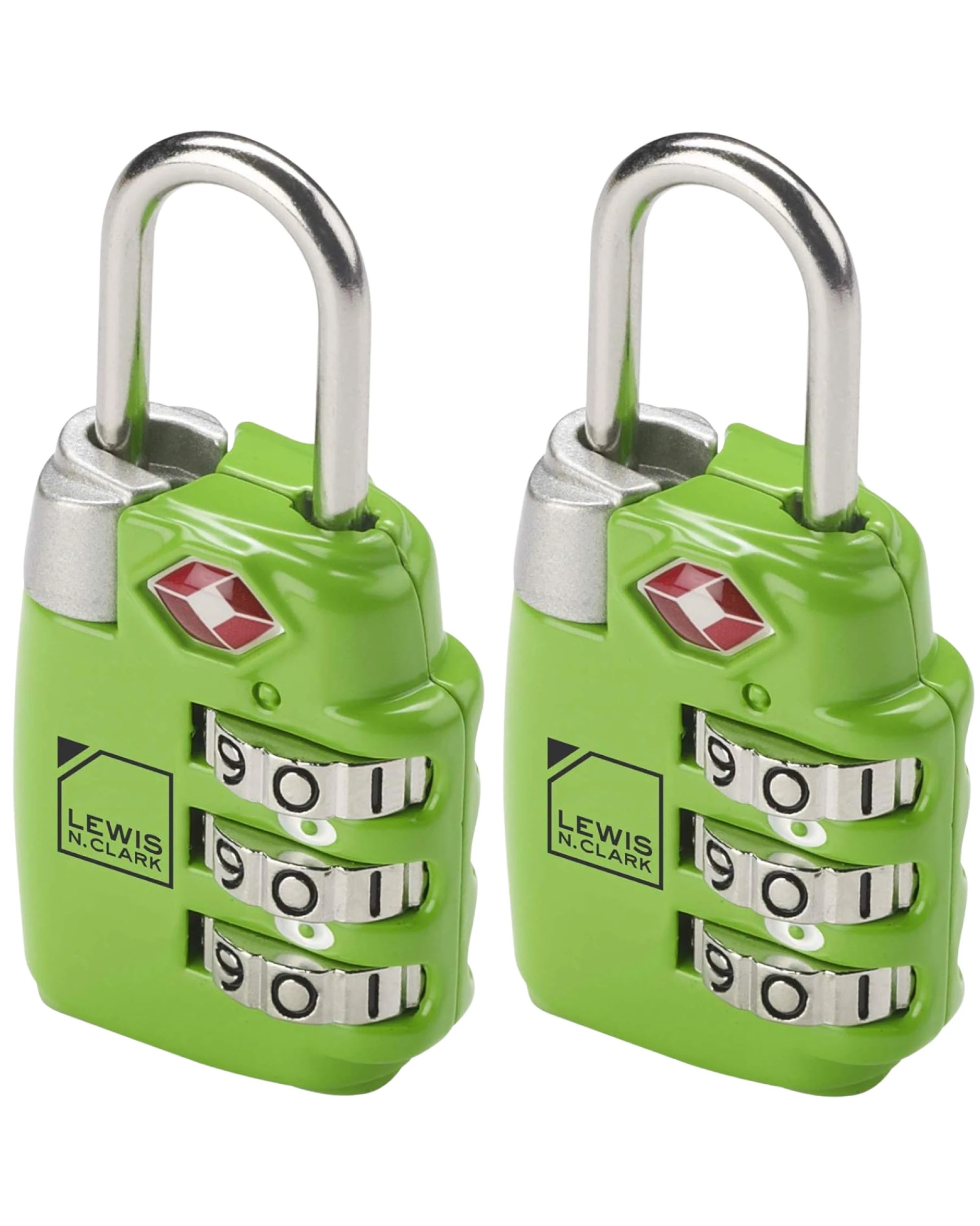1 Lewis N. Clark 2x Lewis N Clark Tsa Approved Combination Lock Travel, 1 of 1
