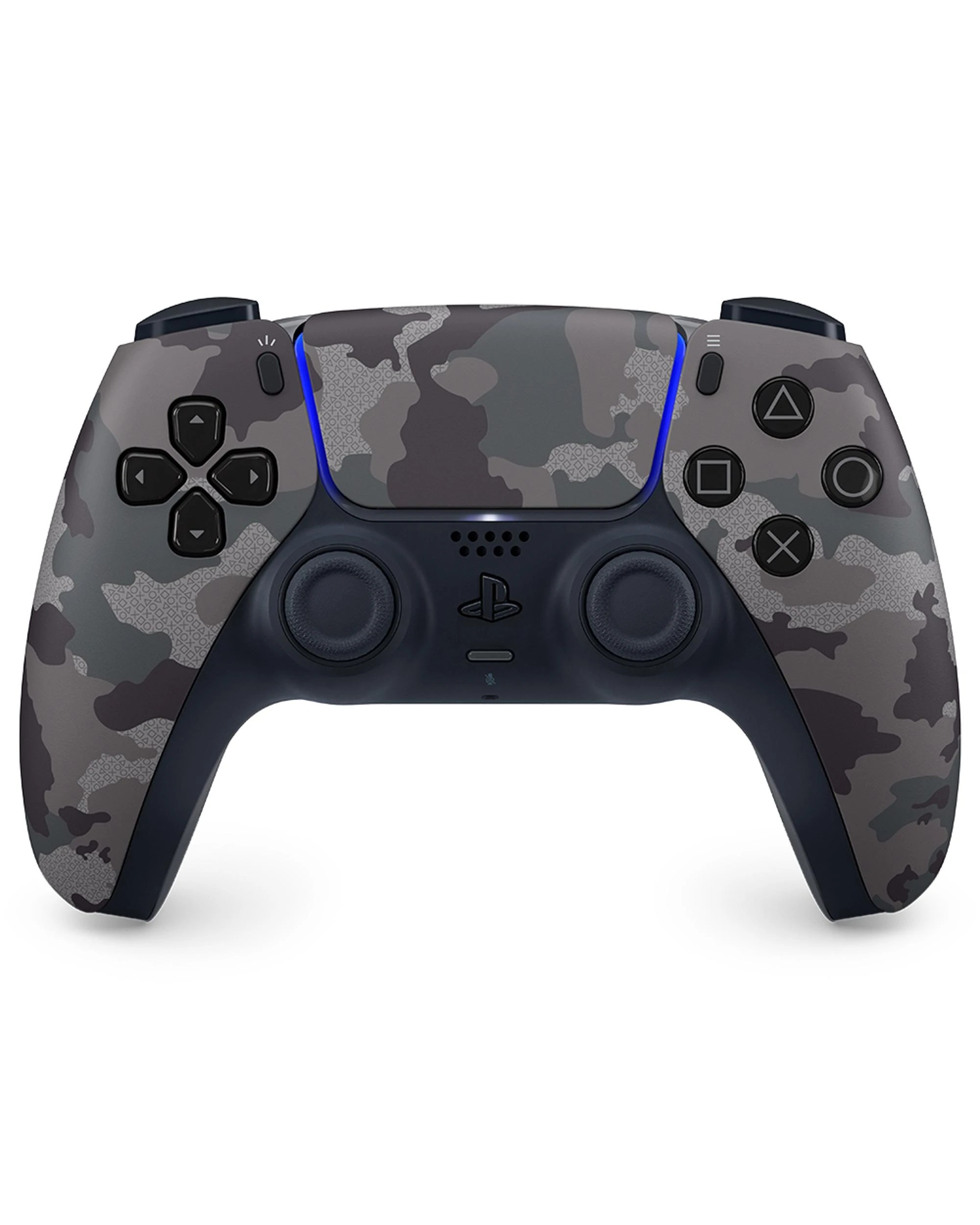 1 PlayStation 5 DualSense Gray Camouflage Wireless Controller - Grey, 1 of 4