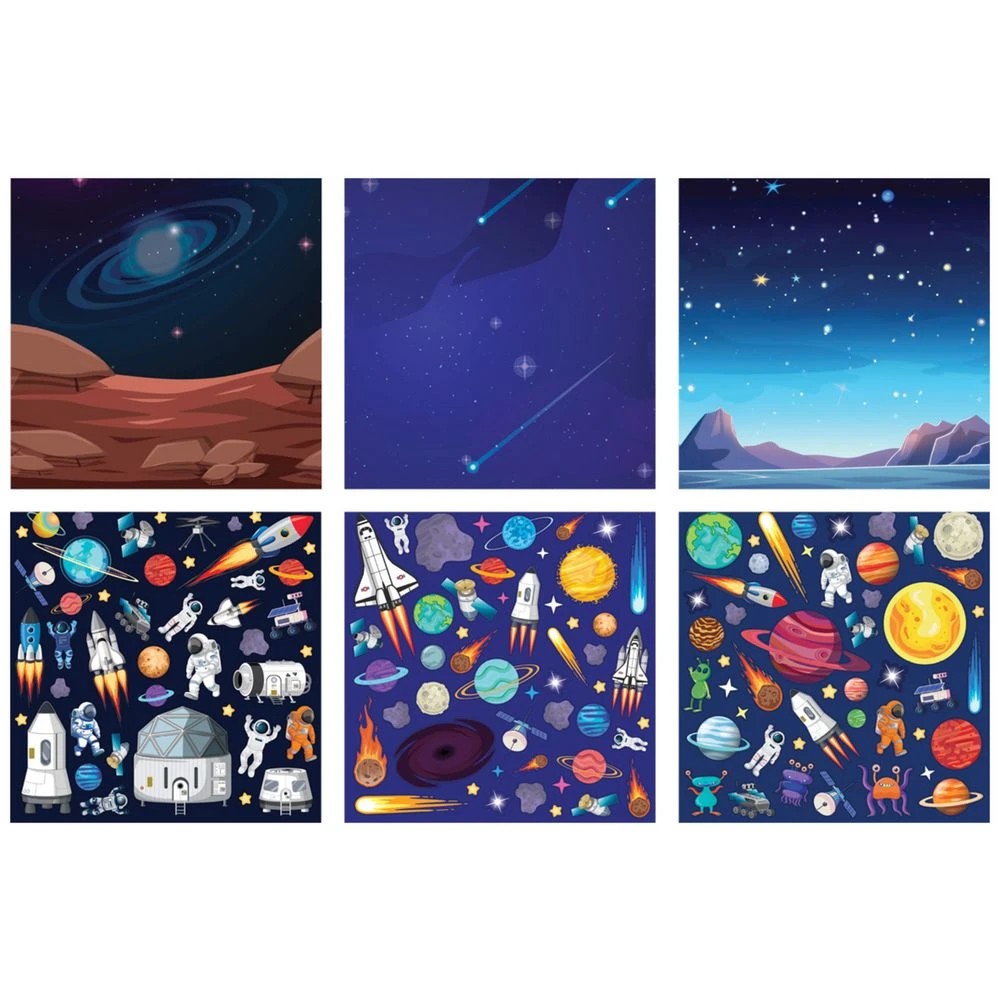 2 Kadink Sticker Book Outer Space, 2 of 3