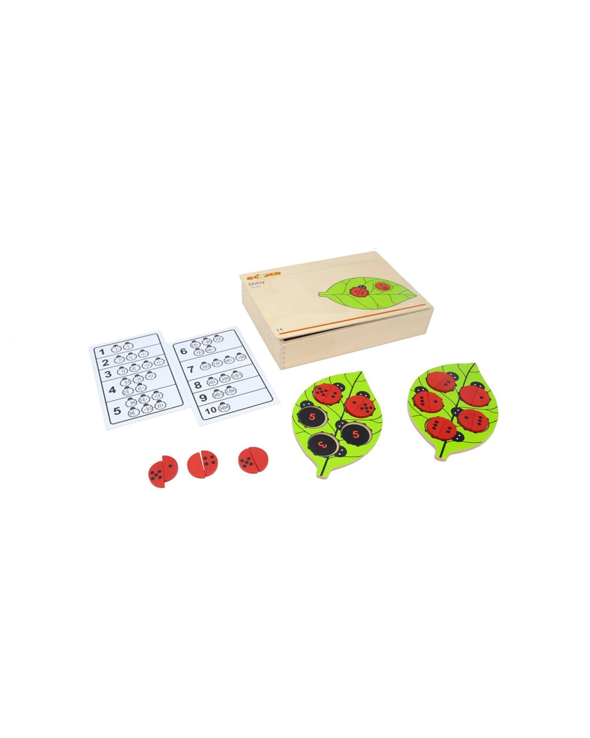 3 Educo Dotsy Ladybug Counting Skills Educational Toy Number Learning 3 Years - Multi, 3 of 3