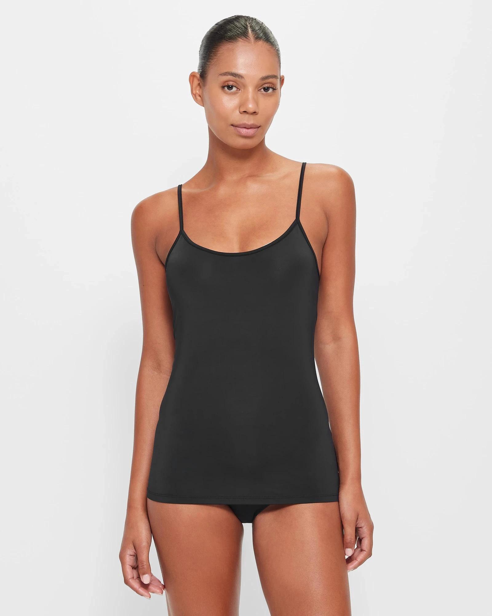 1 Target Microfibre Reversible Cami BLACK, 1 of 10